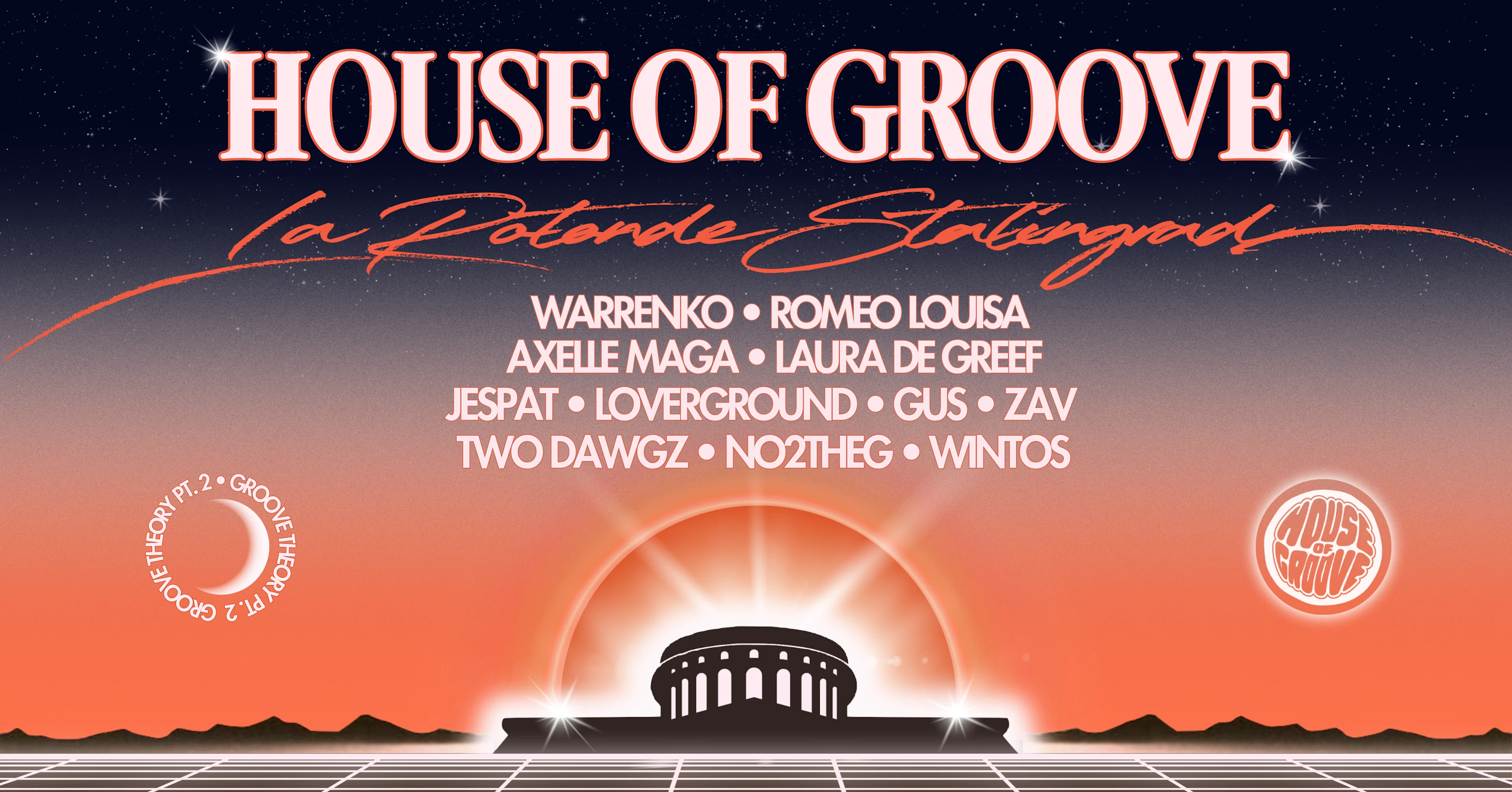 House Of Groove : Warrenko (Roche Musique) & All Stars Xxl