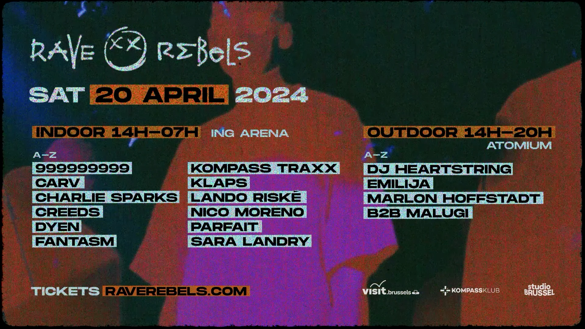 5y Rave Rebels - Outdoor Atomium // Indoor Ing Arena