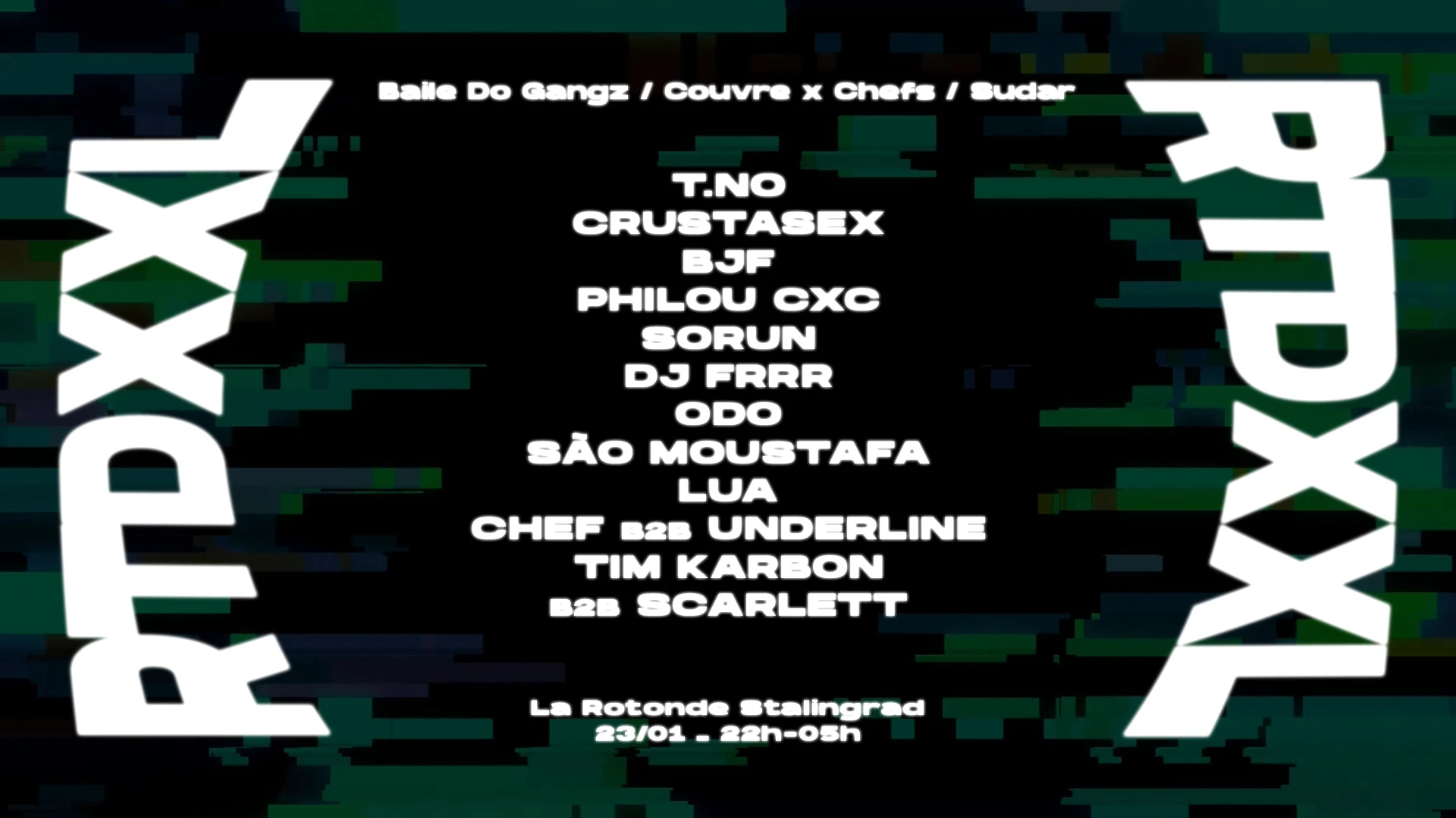 Baile Do Gangz/Couvre X Chefs/Sudar: T.No · Crustasex & More