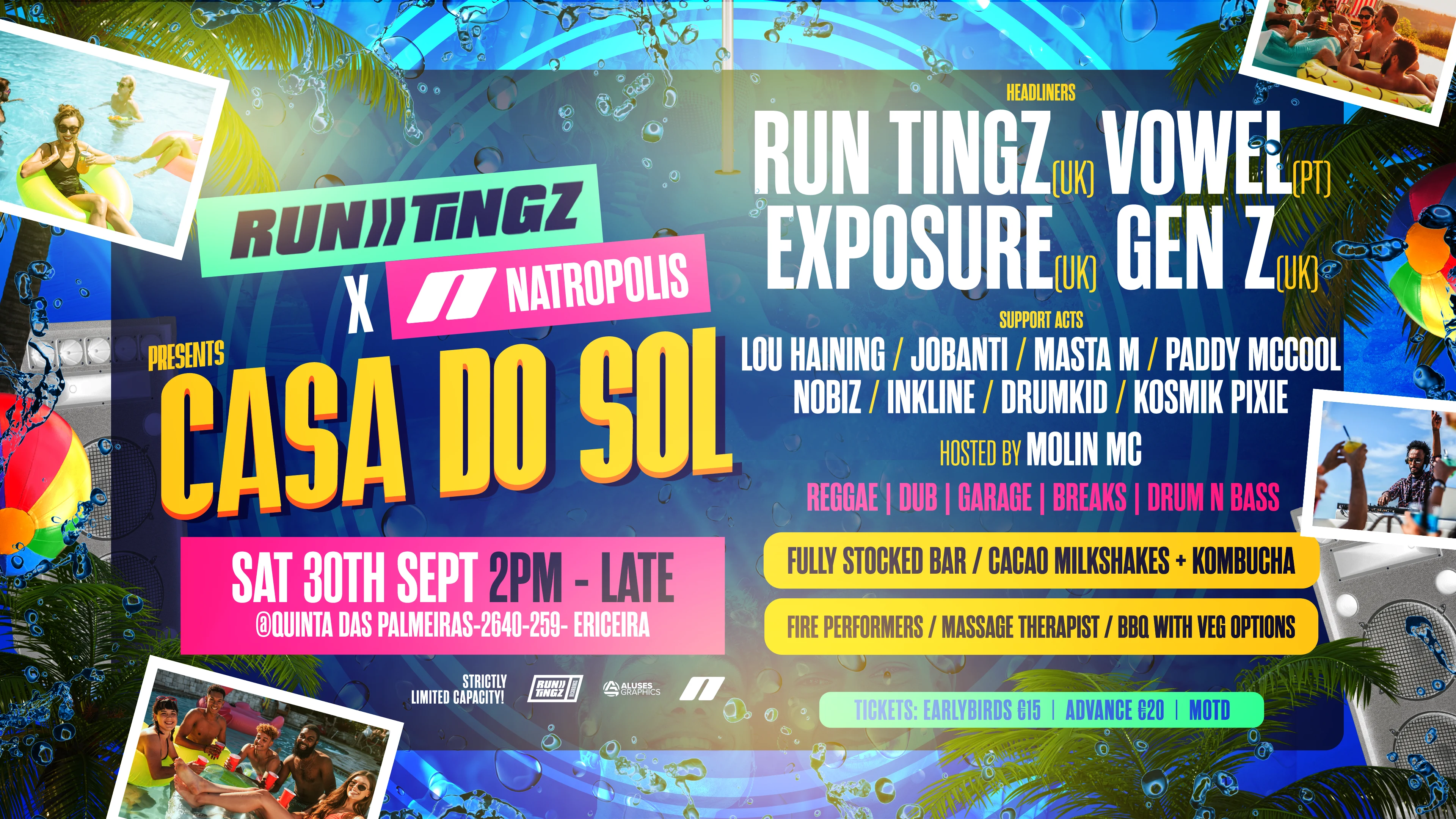 Natropolis X Runtingz Presents Casa Do Sol - 30 Sept
