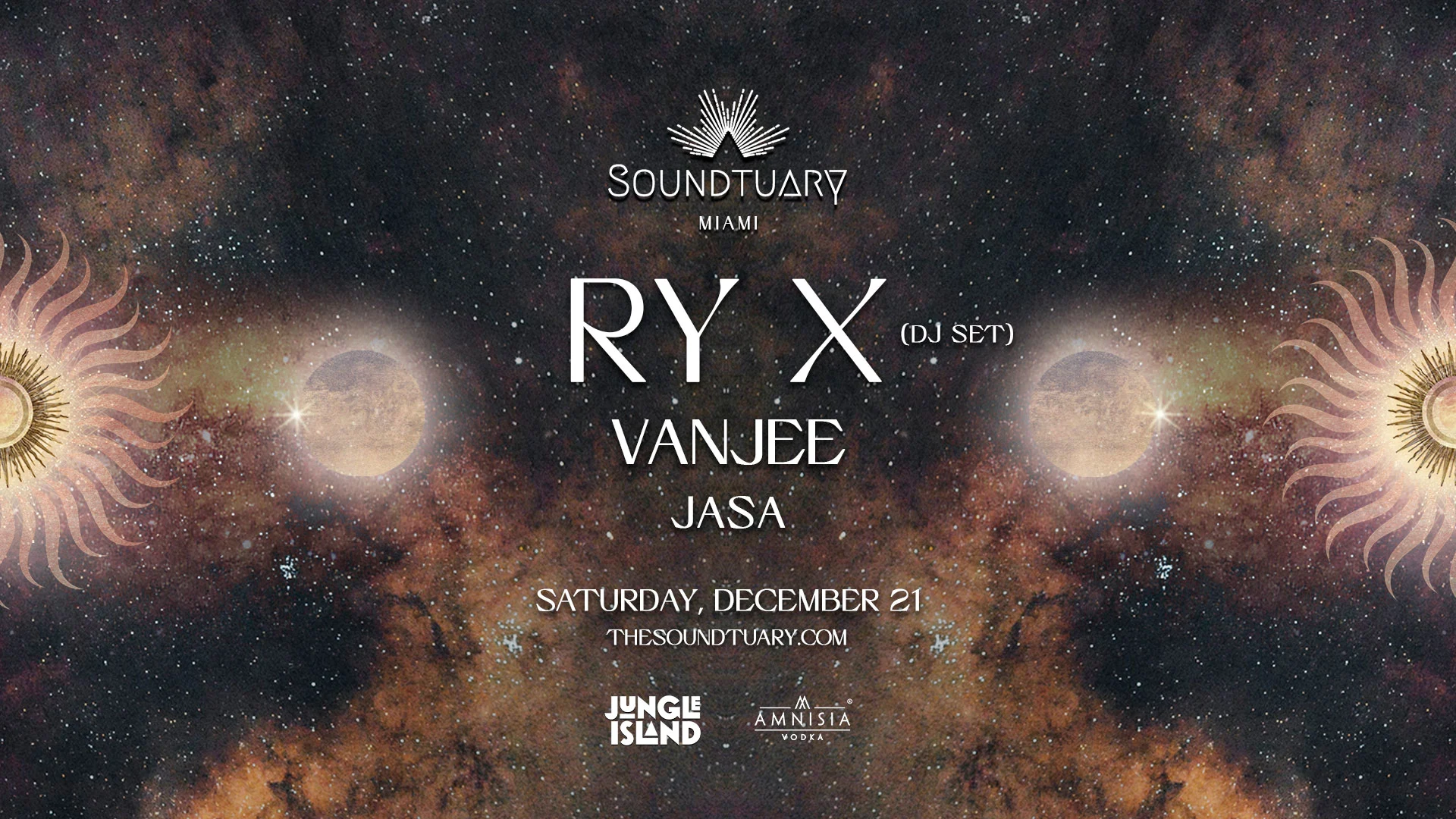 Soundtuary Presents Ry X + Vanjee At Jungle Island