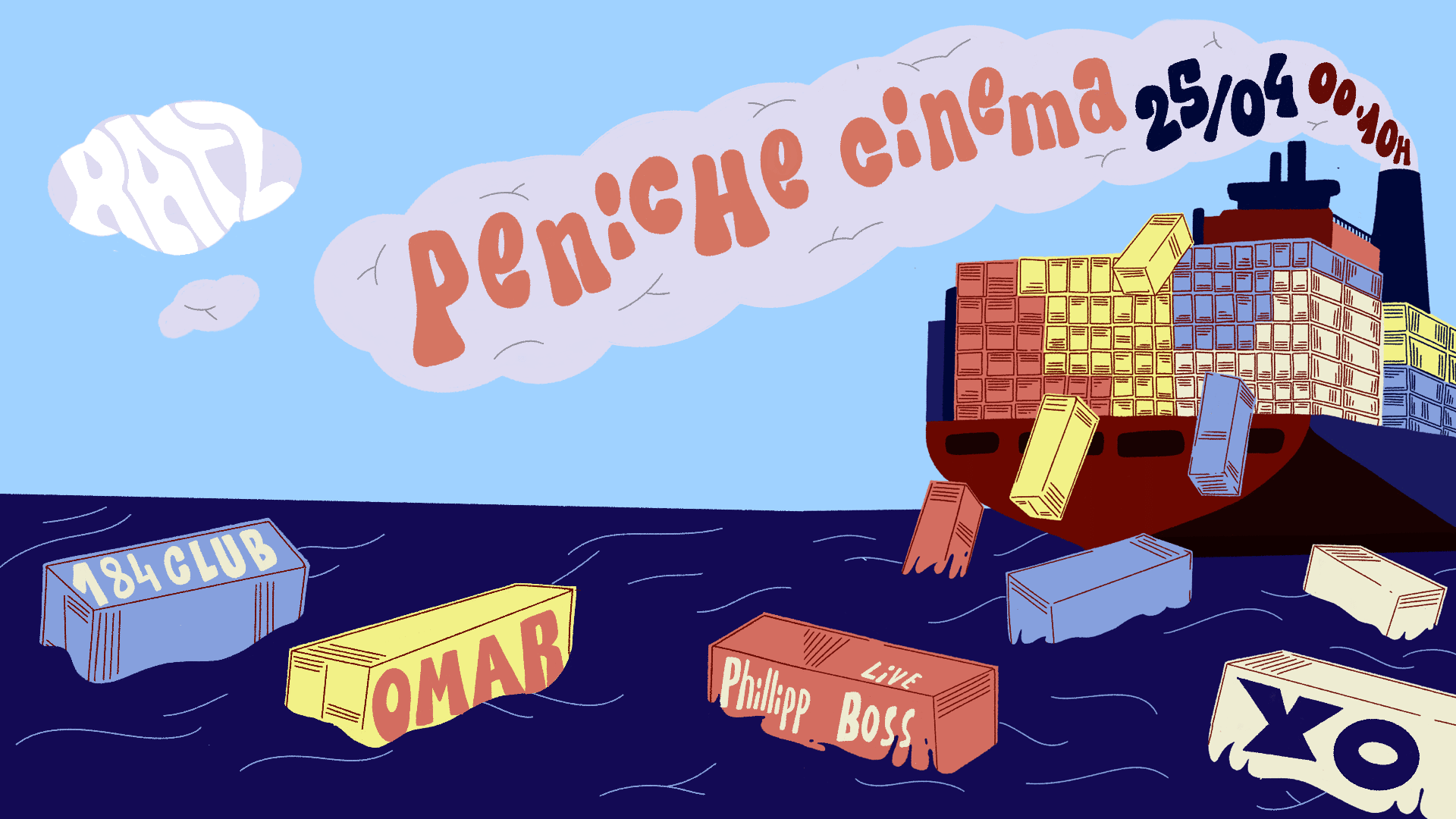 Les Ratz Invitent Omar, Philipp Boss Et 184 Club