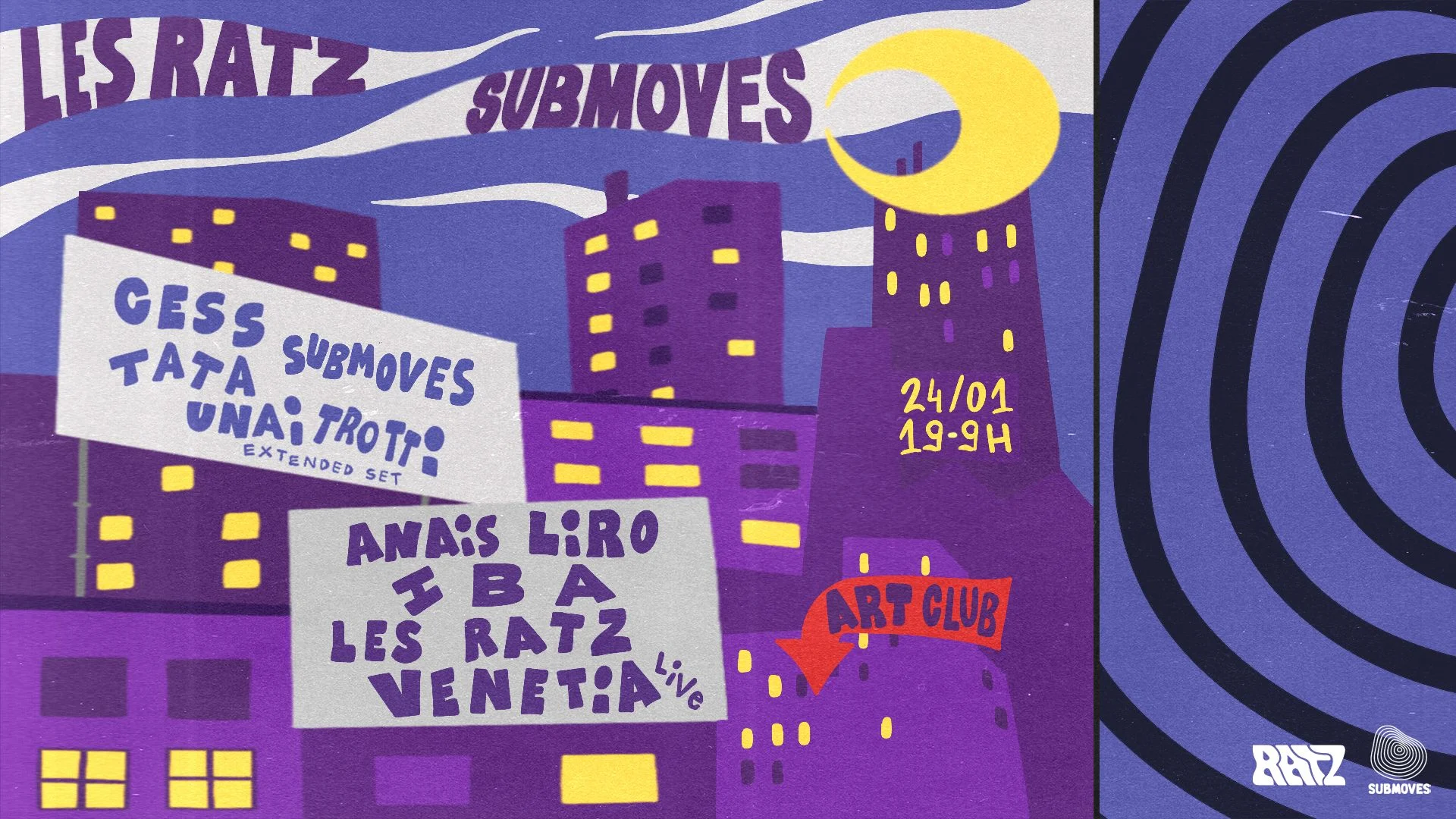 Les Ratz X Submoves Invitent Unai Trotti