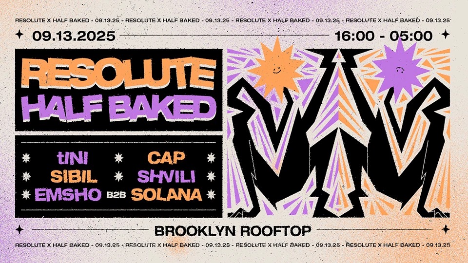 Resolute Presents: Tini & Cap (Brooklyn Rooftop)