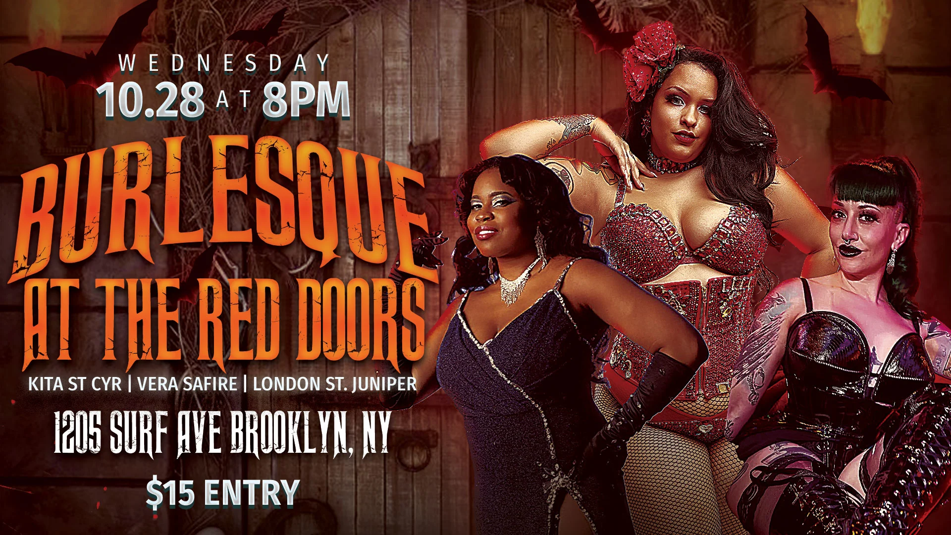 Burlesque At The Red Doors