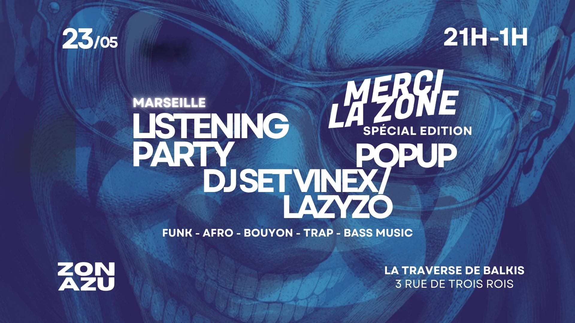 Zona Baile Spécial Merci La Zone | Lazyzo, Vinex