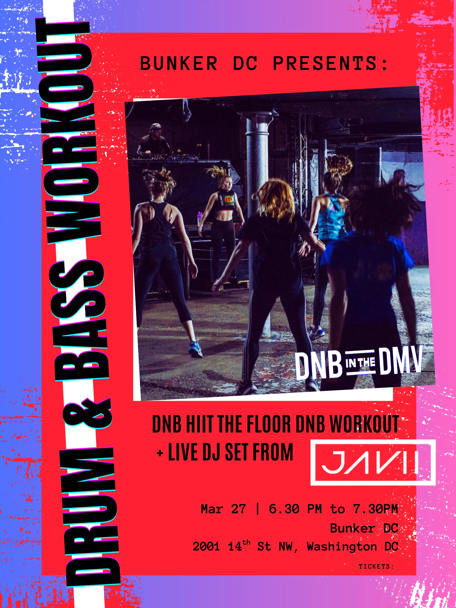 Dnb Hiit The Floor Presents: Dnb Workout + Dj Set @ Bunker