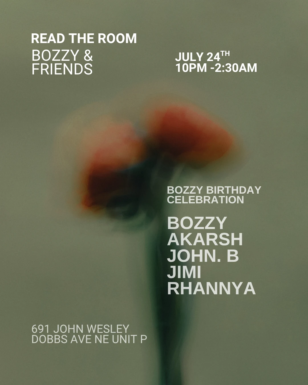 Bozzy & Friends (Bozzy Bday Celebrations)