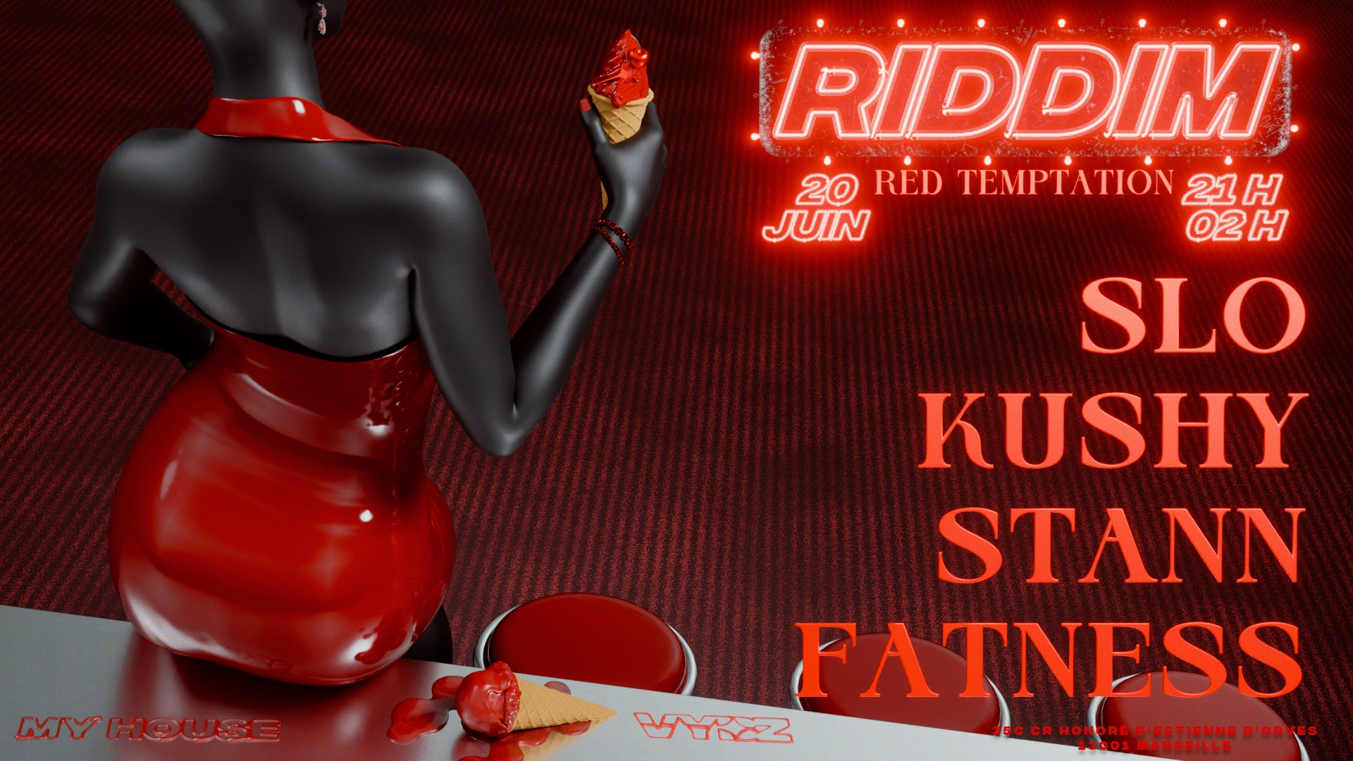 Riddim : Red Temptation