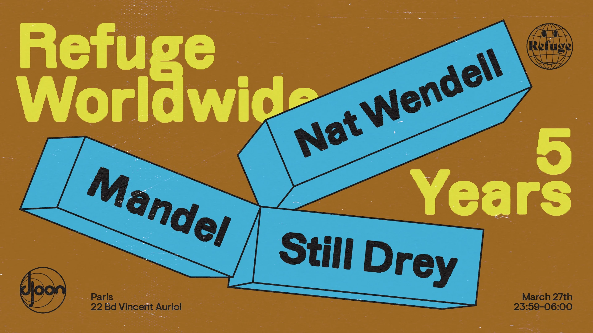 Refuge Worldwilde 5th Anniversary Tour