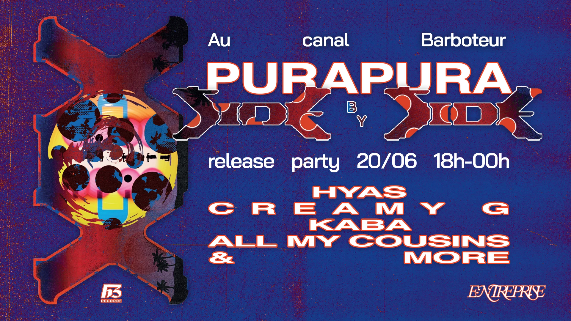 Pura Pura's Release Party - Canal Barboteur