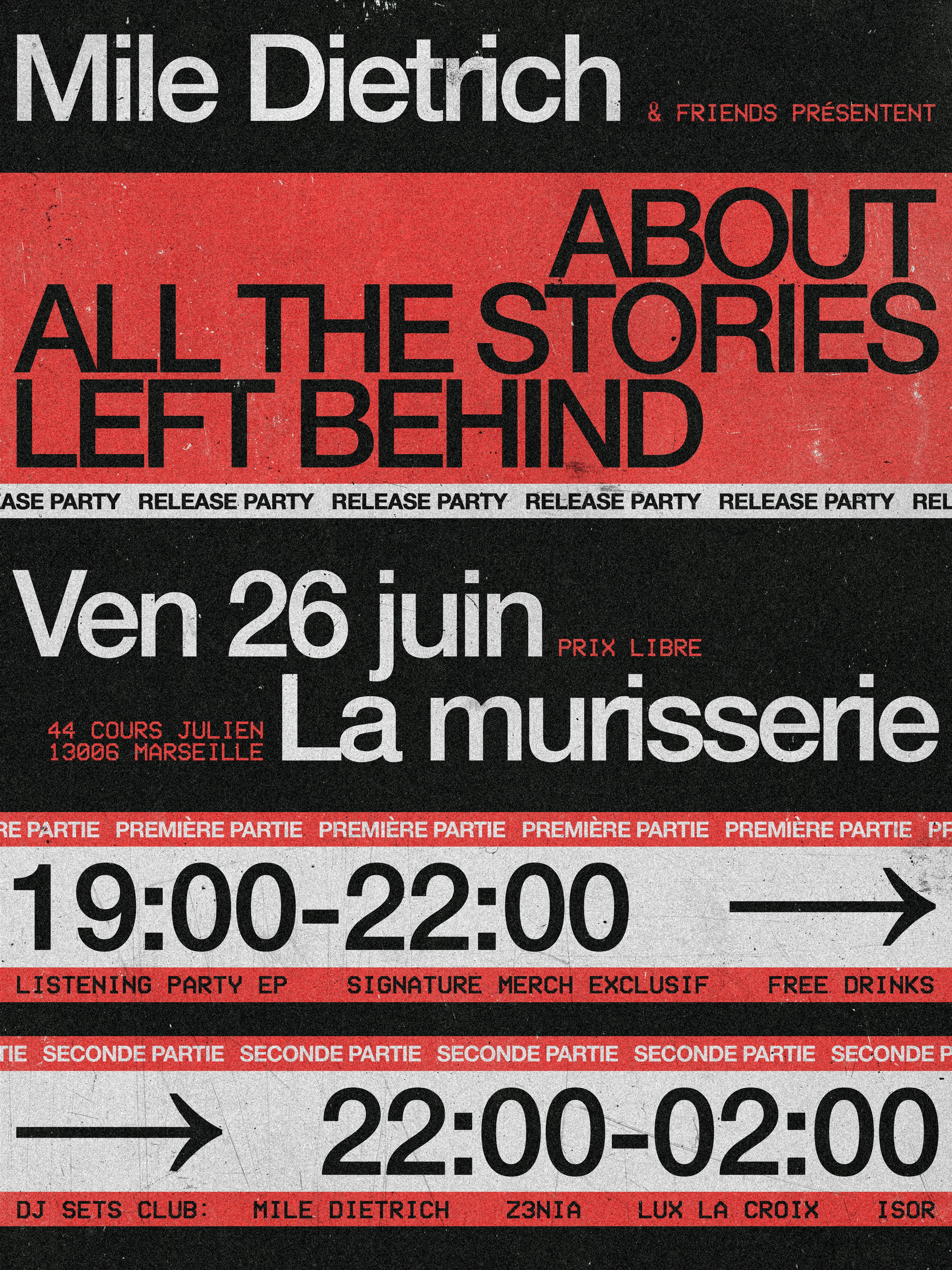 Release Party About All The Stories Left Behind