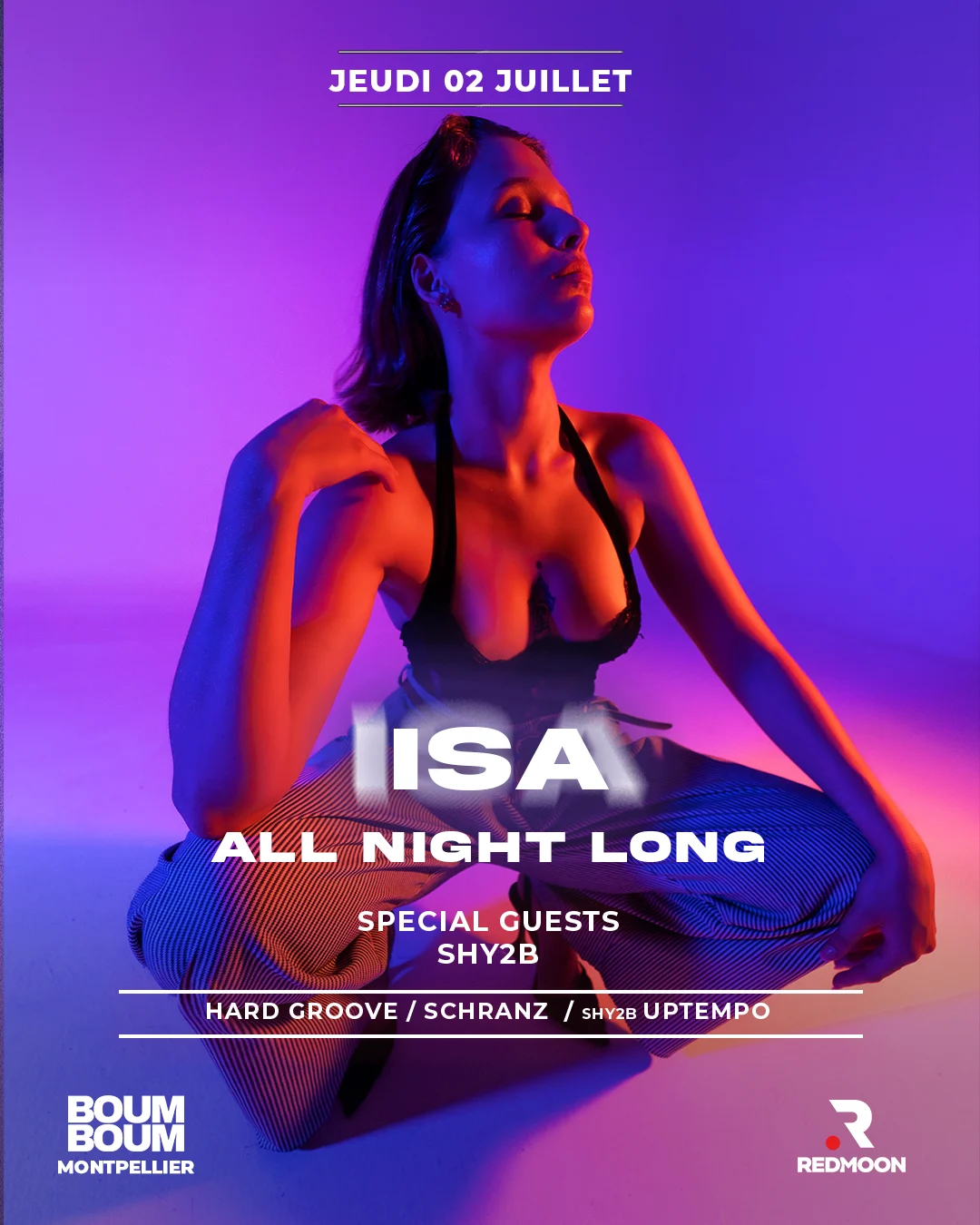 Jeudi Redmoon - Isa All Night Long