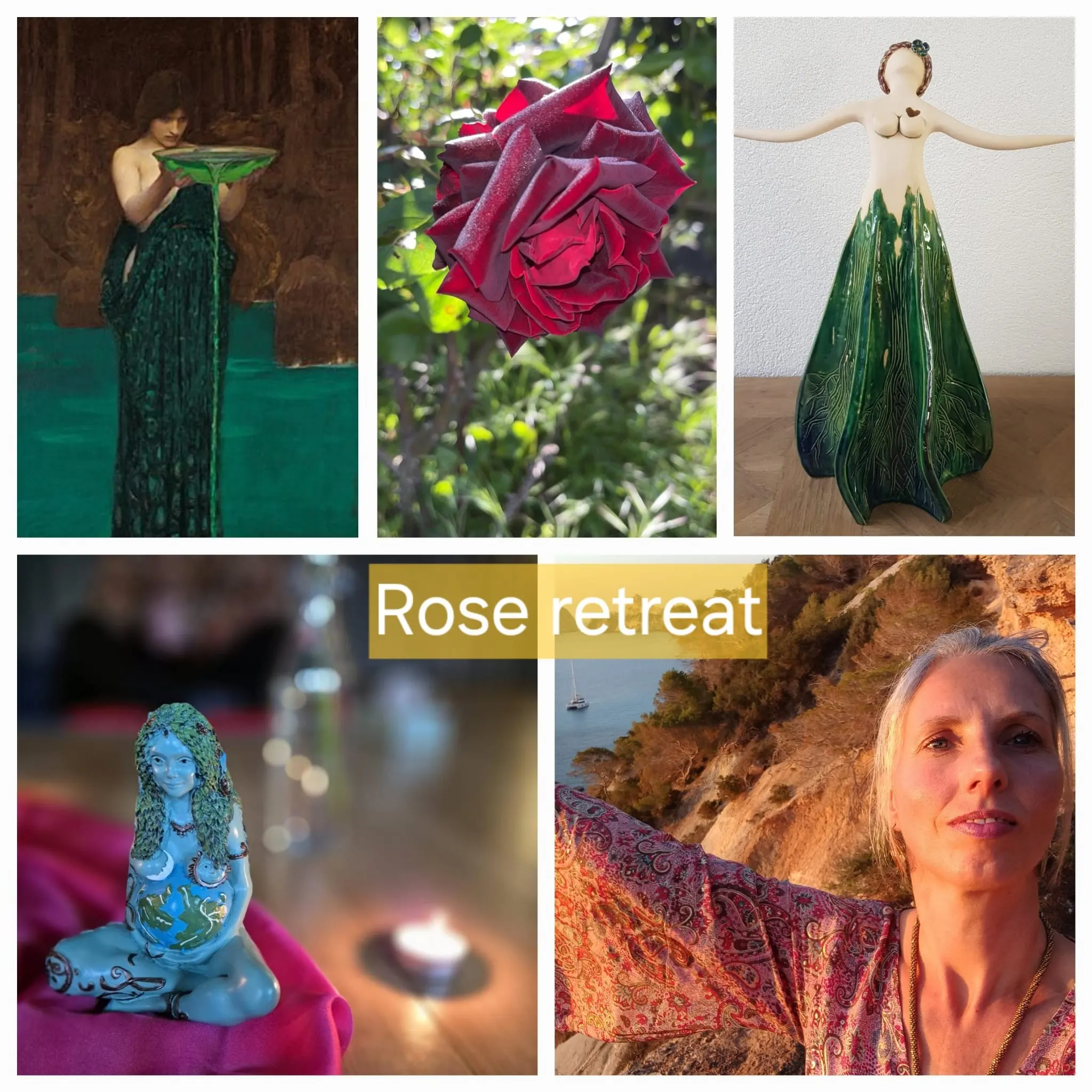 Rose Retreat; Follow Your Feminine By Iris Bloemen
