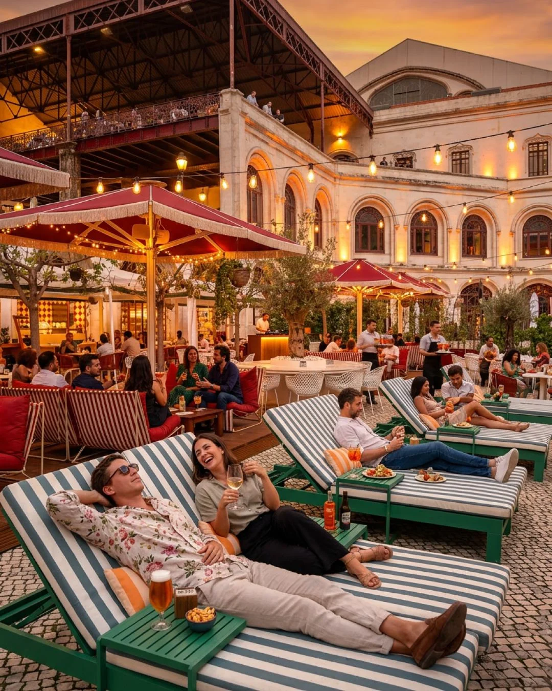 Corona Sunsets Rossio Gardens