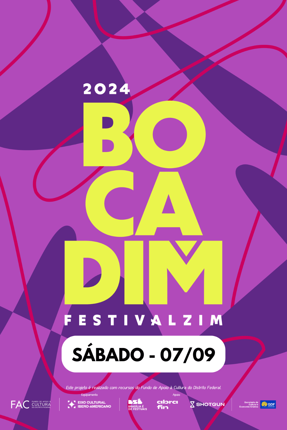 Festival Bocadim - Sábado - 07/09