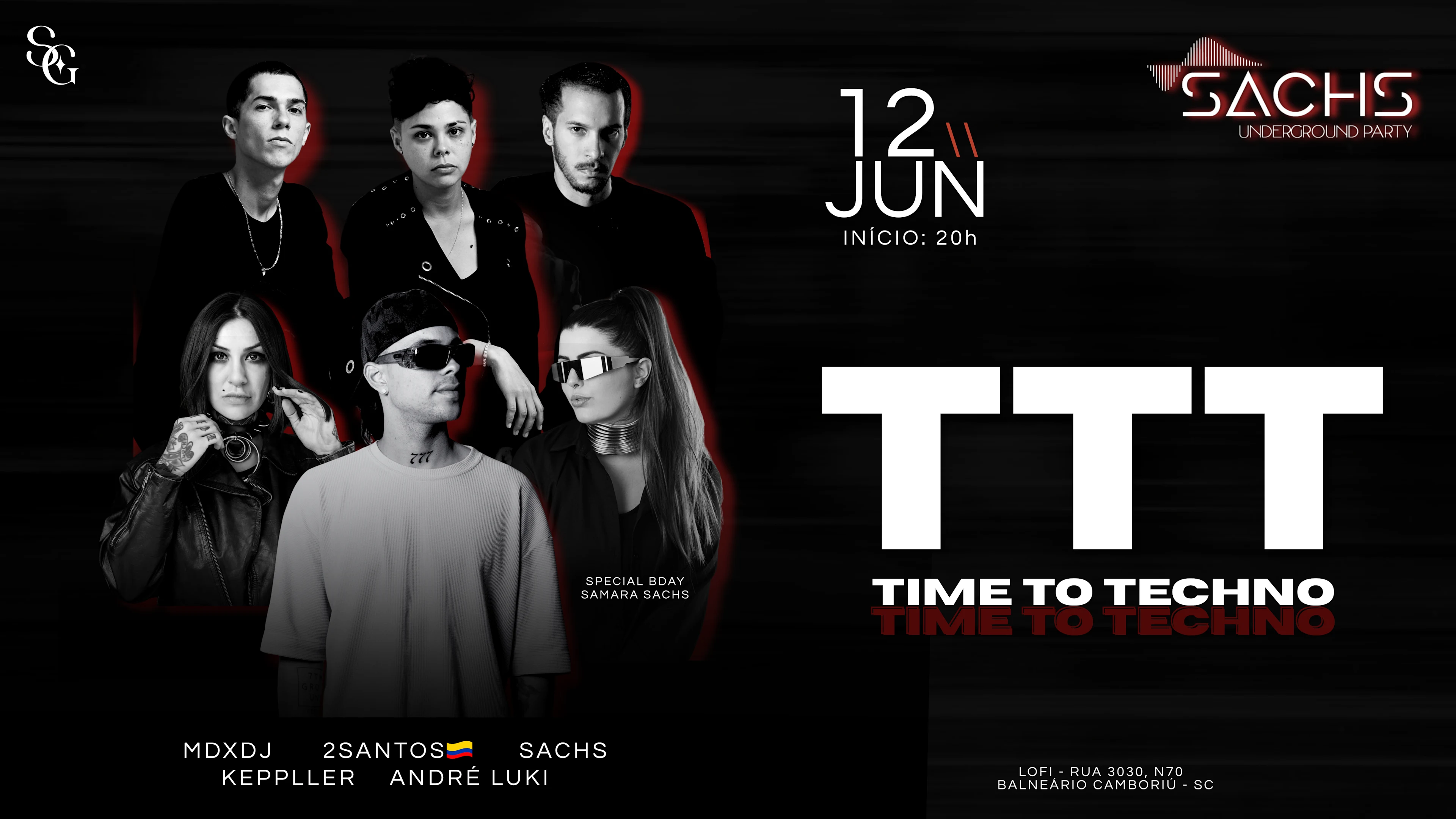 Time To Techno By Sachs Up