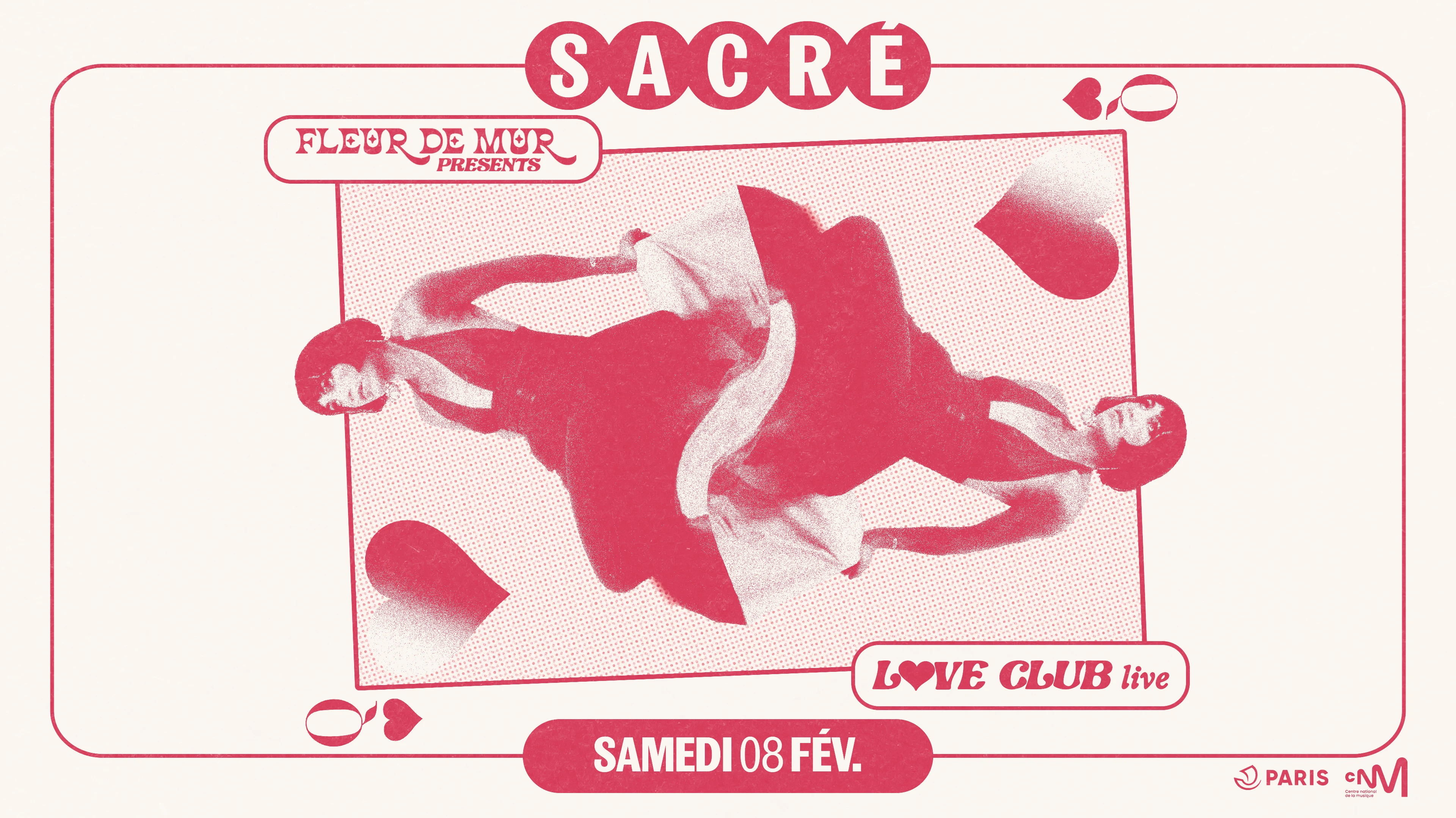 Sacré Présente : Fleur De Mur / Love Club (Live) #3