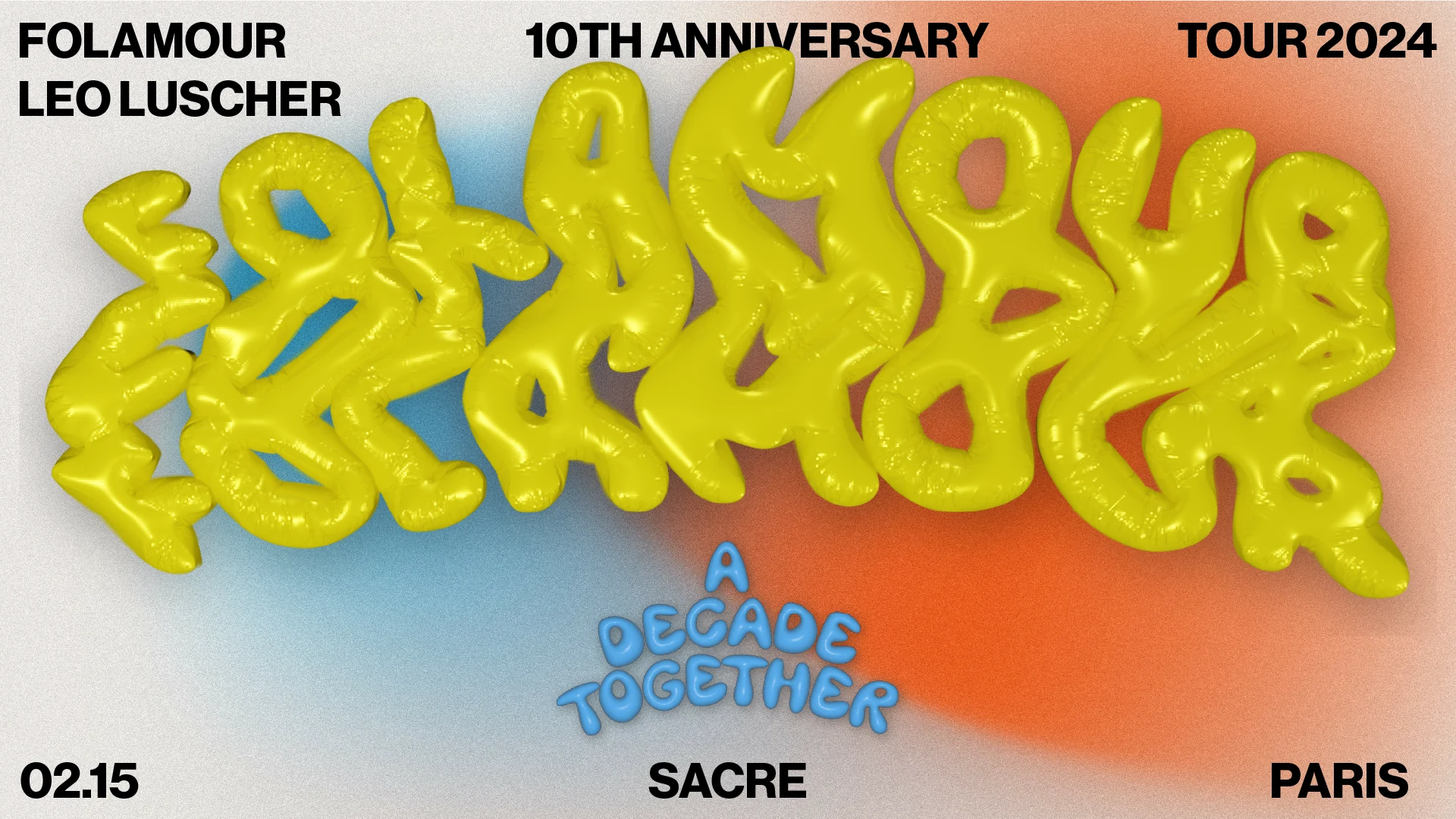 Sacré Présente : Folamour / A Decade Together