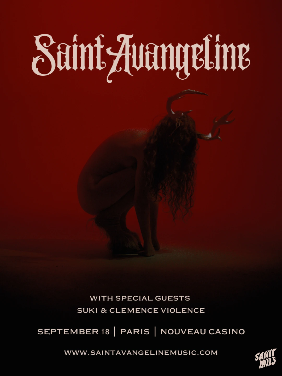Saint Avangeline, En Concert À Paris