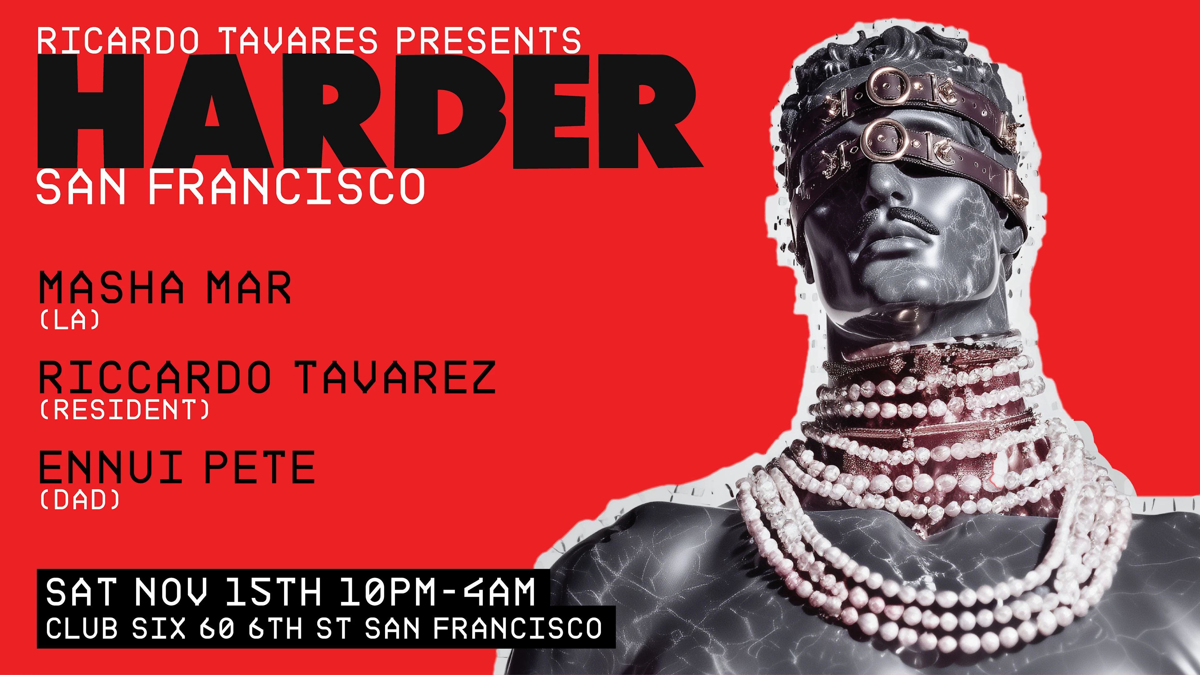 Harder Sf 11/15/25 Tickets At The Door Only Now