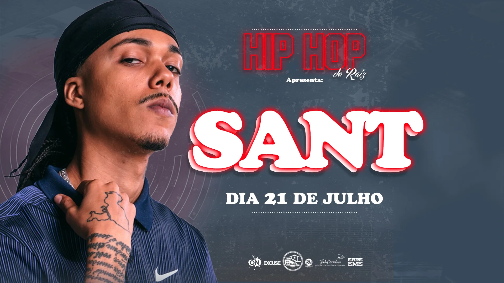 Hip Hop De Raiz Apresenta:  Sant 