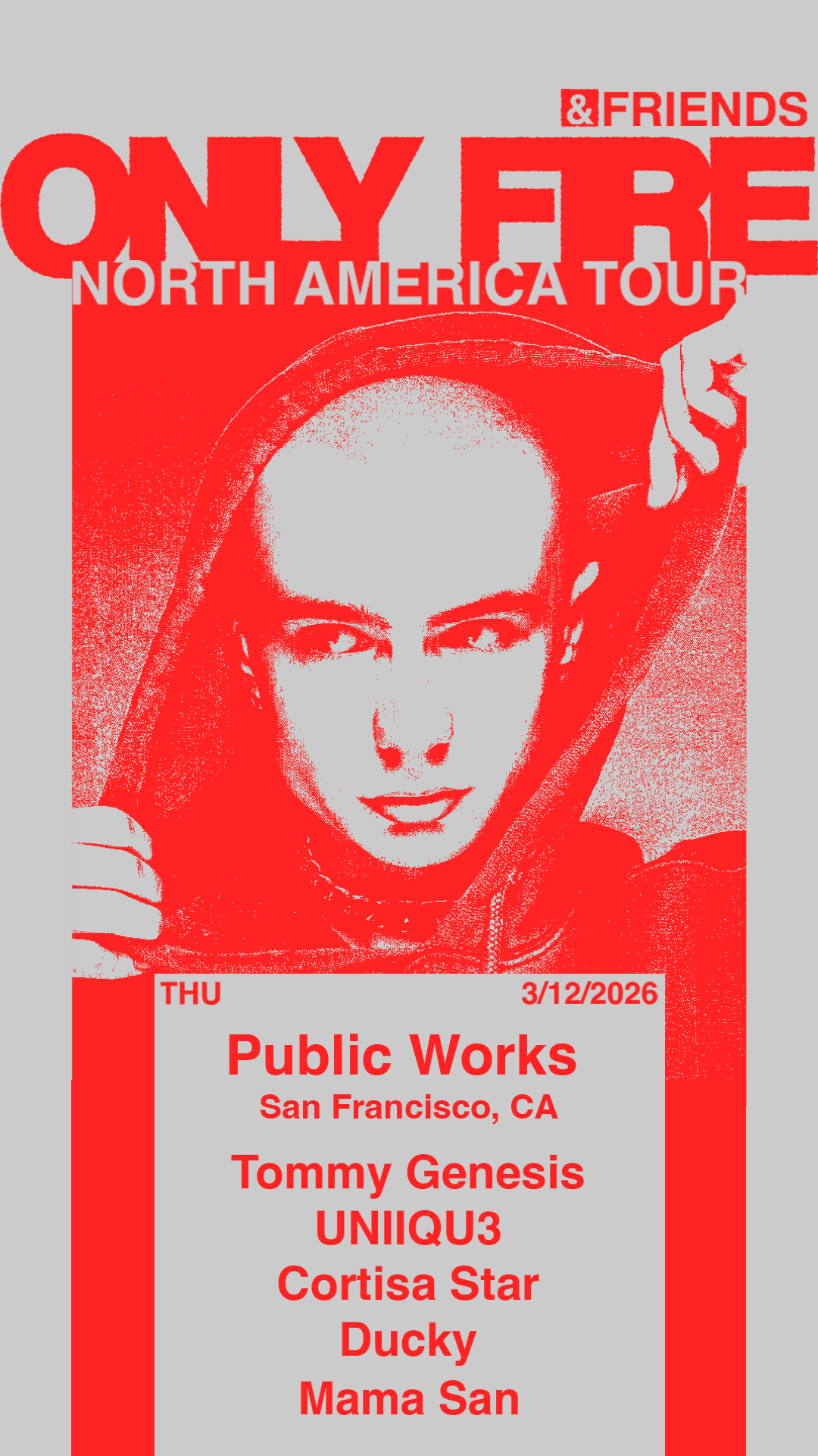 Only Fire & Friends: Presented By Queen Out & Public Works