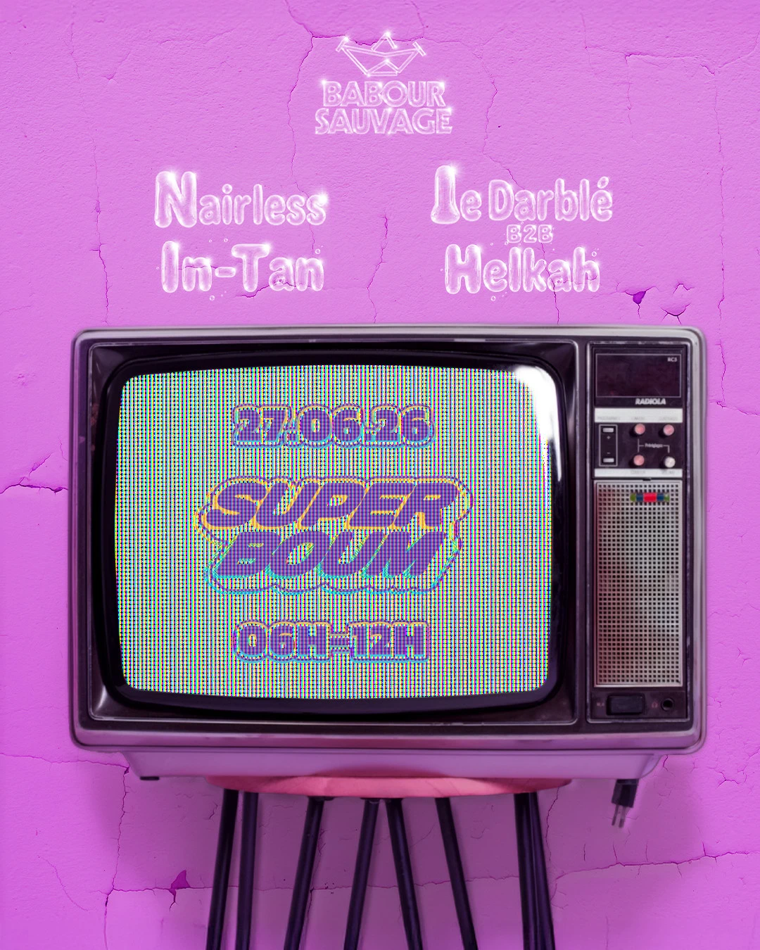 Super Boum Afterparty: Nairless, In-Tan & More