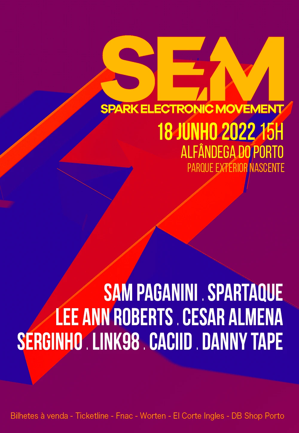 Postponed / Adiado - New Date Soon - Spark Electronic Movement 