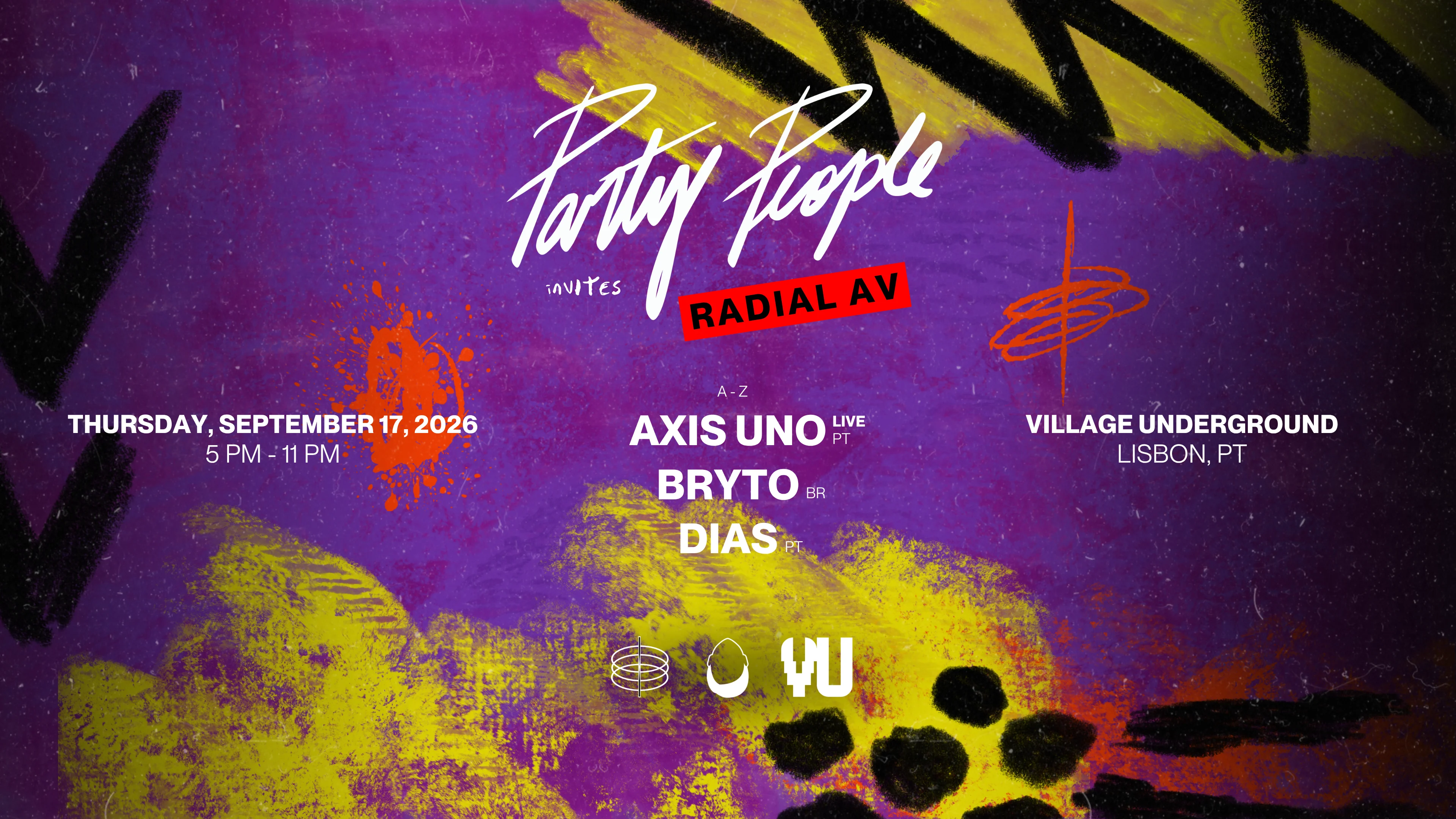 Party People X Radial Av • September 17, 2026