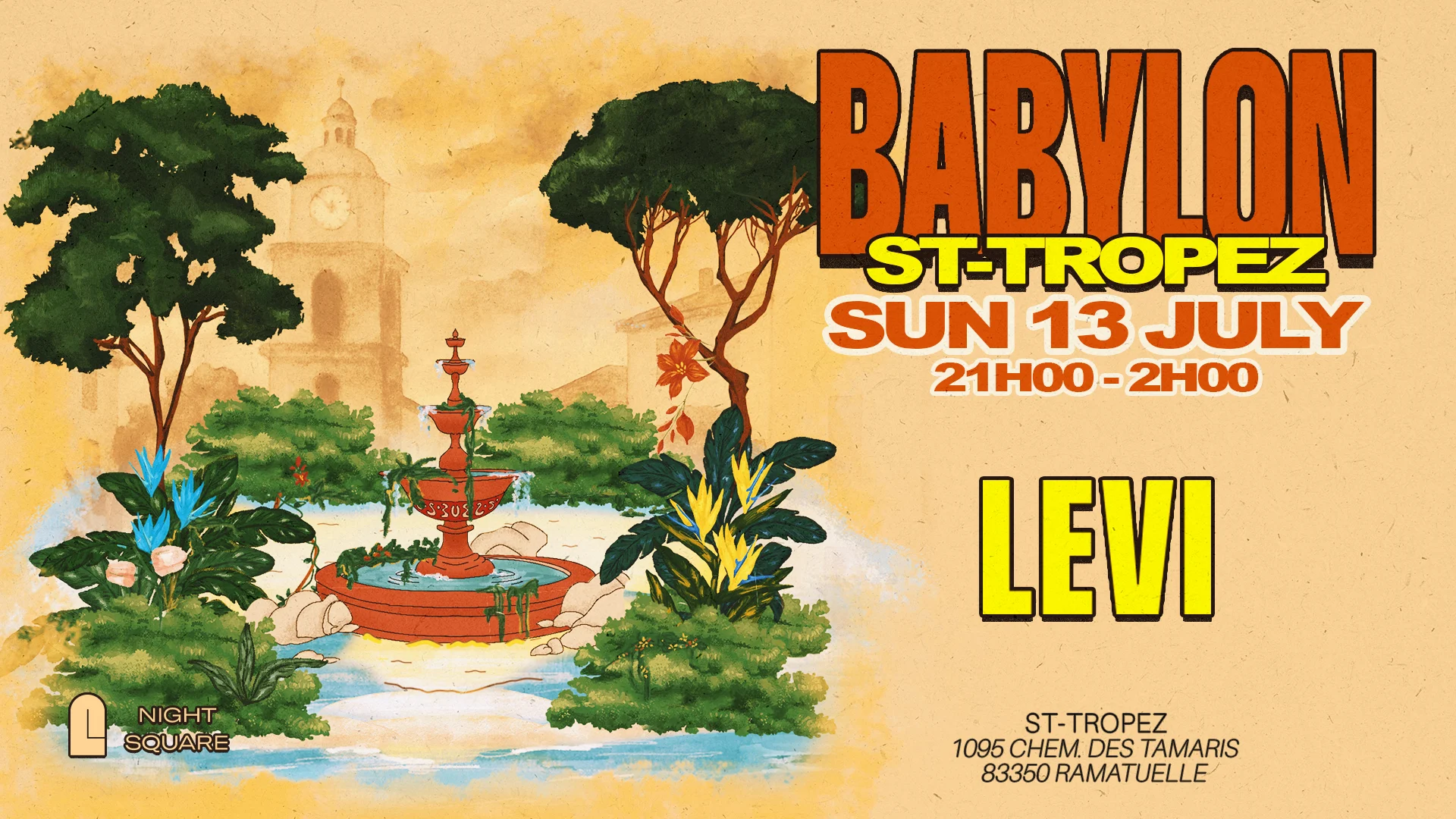 Babylon Saint Tropez - Levi