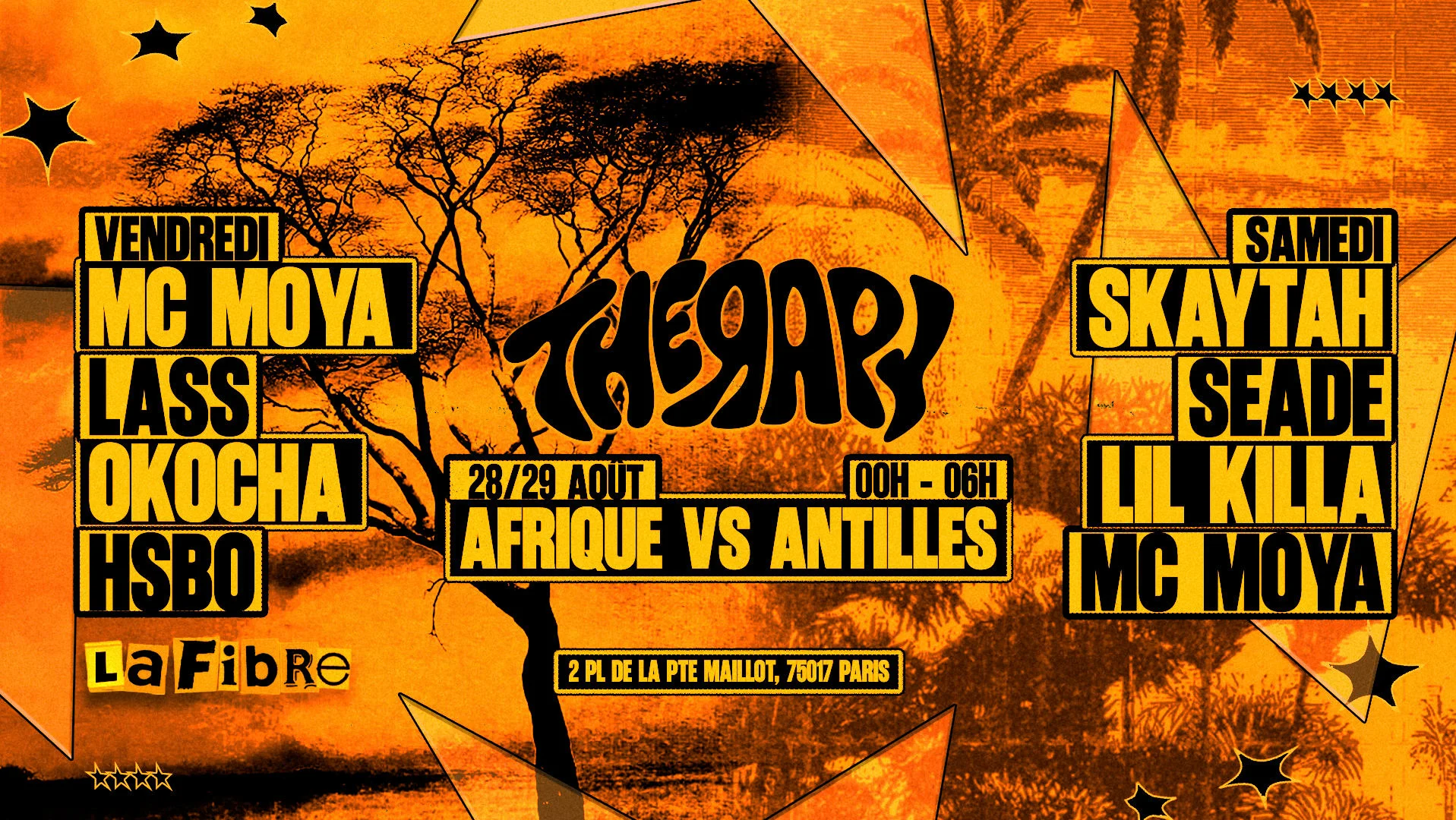 Therapy Week-End - Afrique Vs Antilles - 2 Jours De Fete