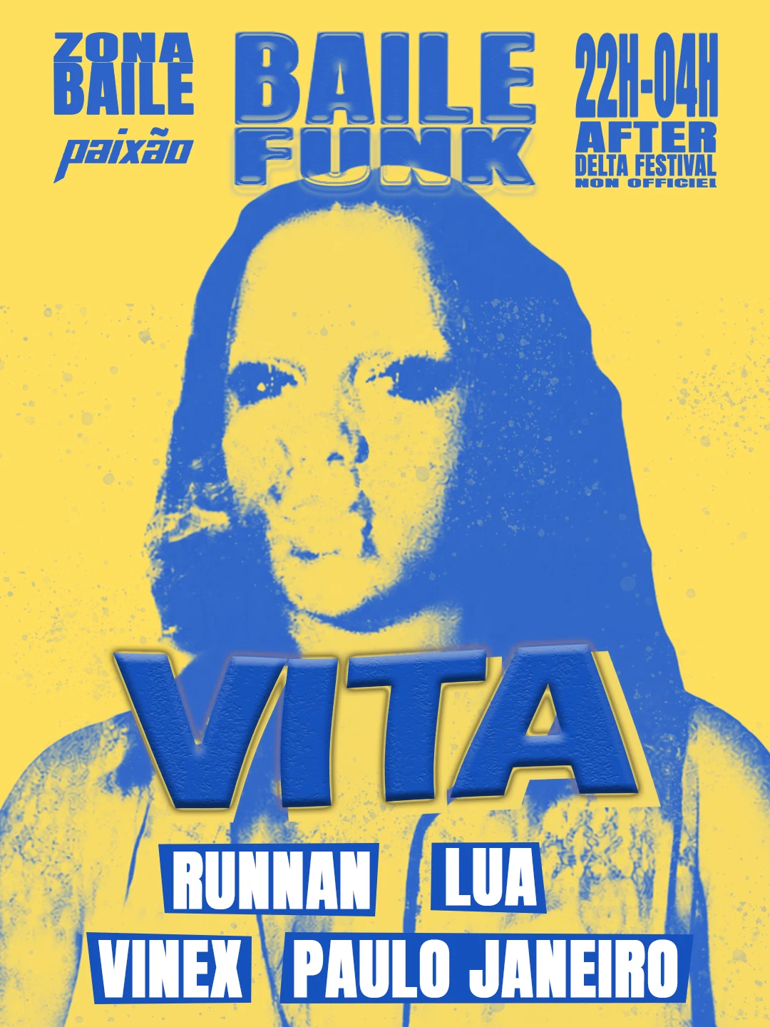 Paixão Party X Zona Baile - Invite Vita, Lua, Runnan, Vinex