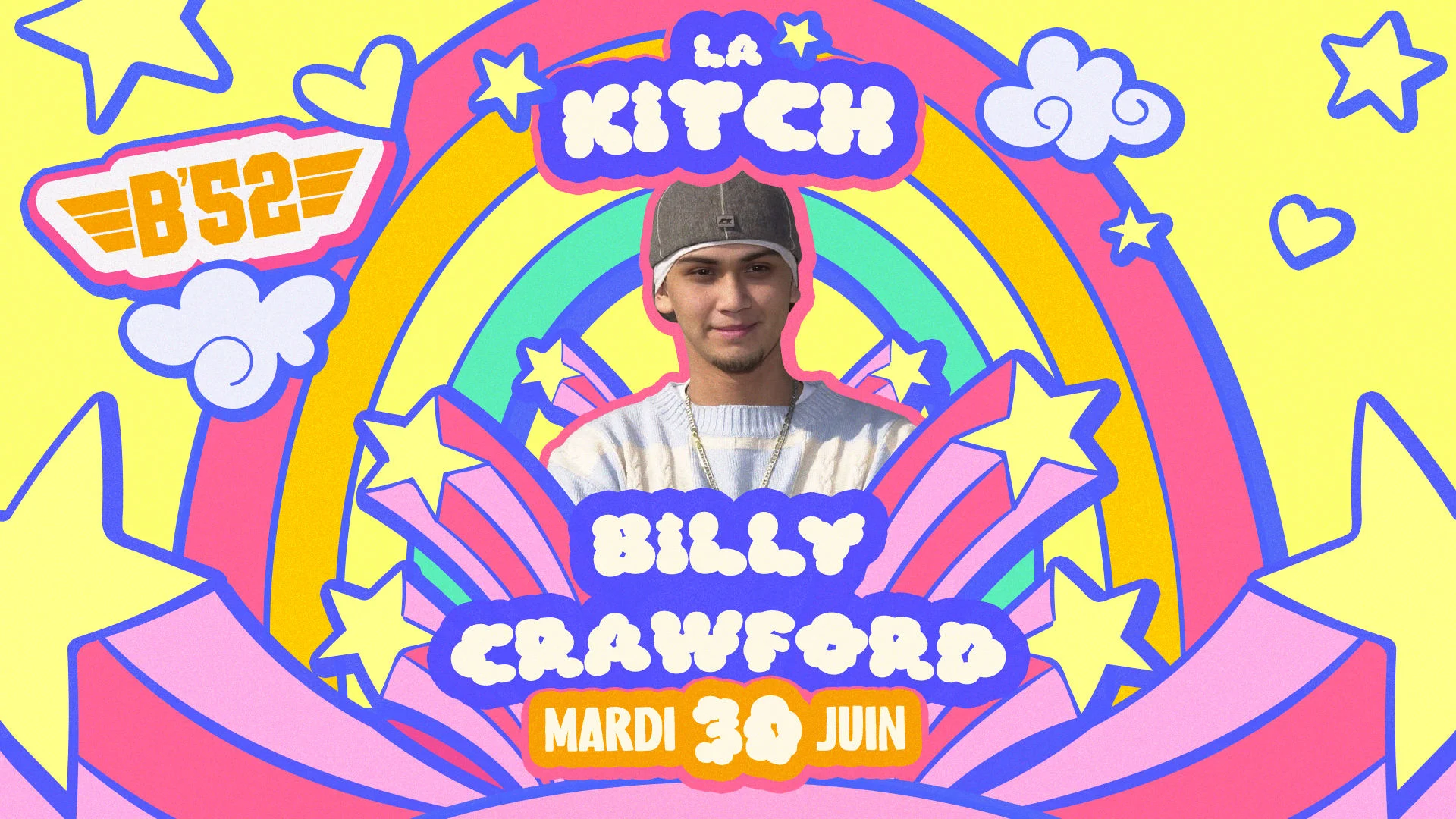 Mardi 30 Juin - Billy Crawford