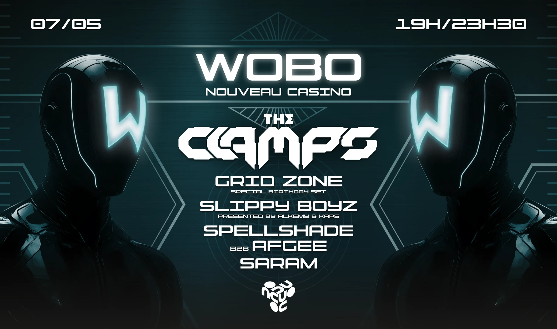 Wobo : Nouveau Casino #05 W/ The Clamps & More