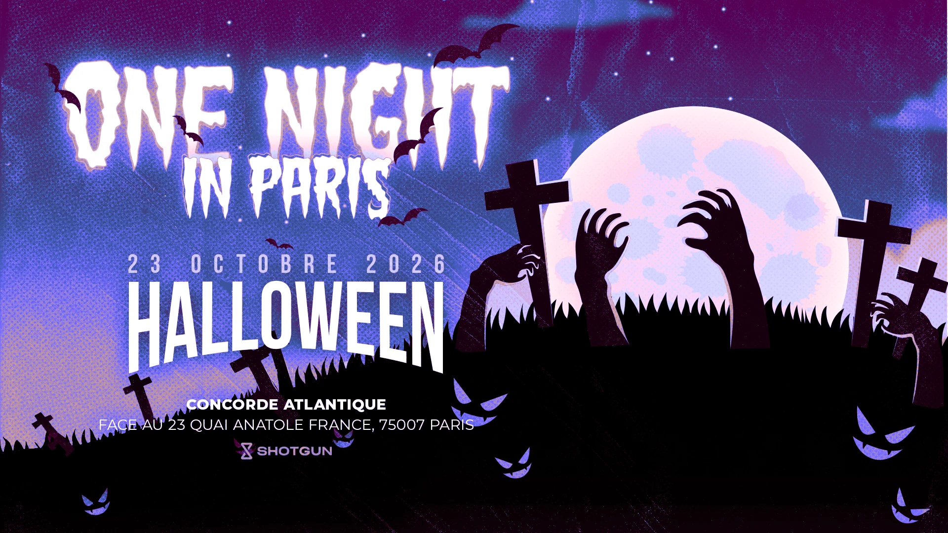 One Night In Paris - Halloween Edition - Concorde Atlantique