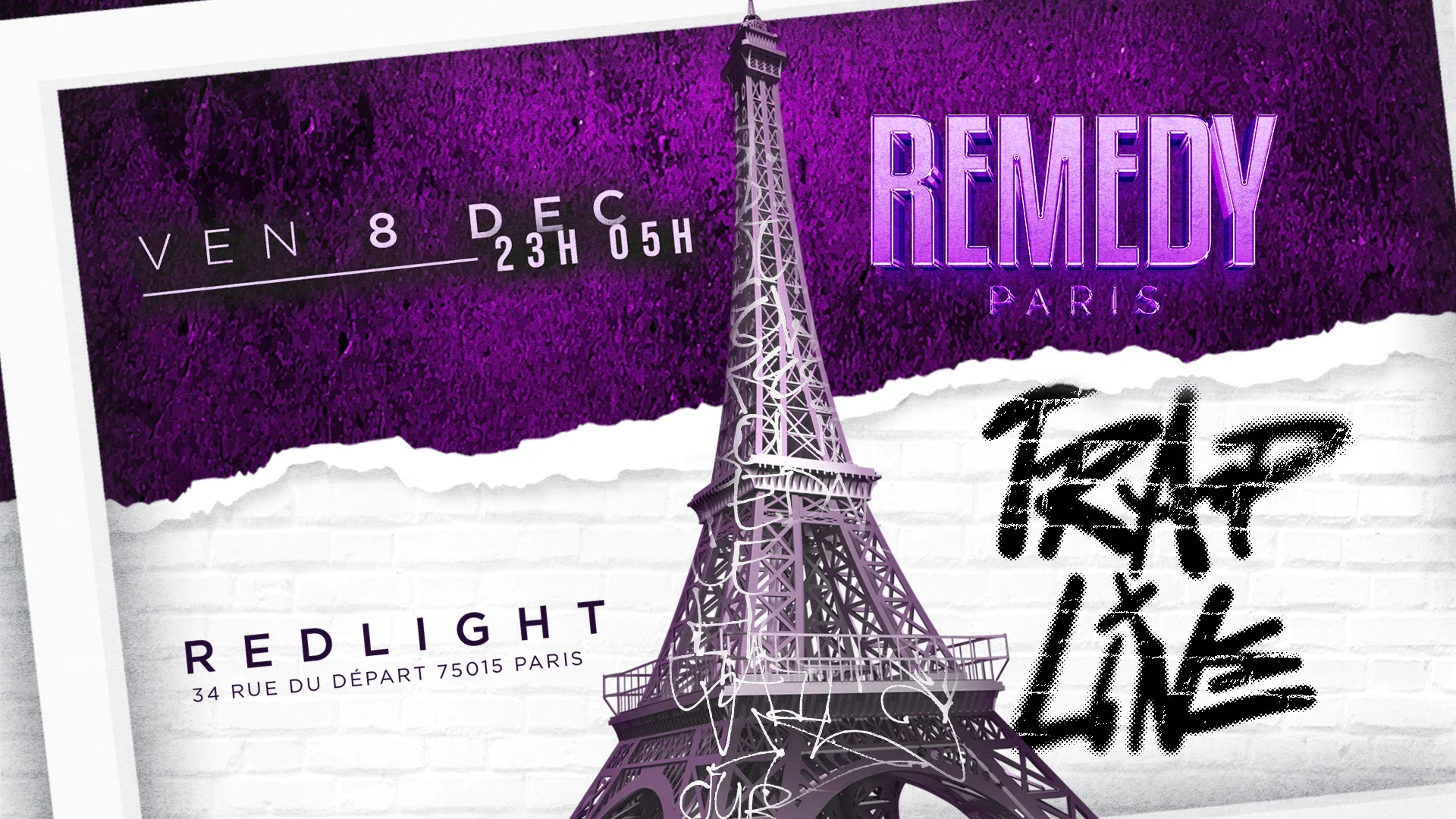 Remedy X Trapline - Paris - @Redlight
