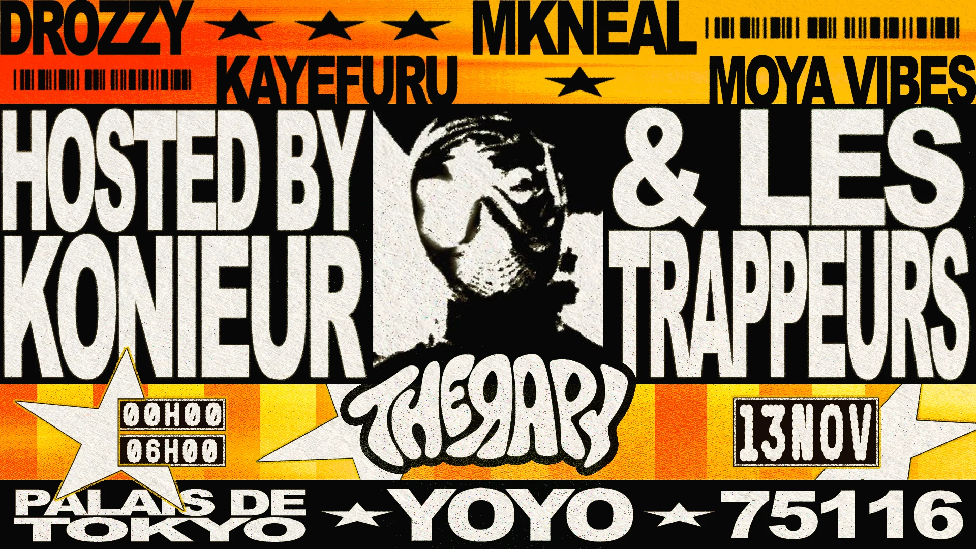 Therapy Trap - Hosted By Konieur / 13 Nov @Yoyo