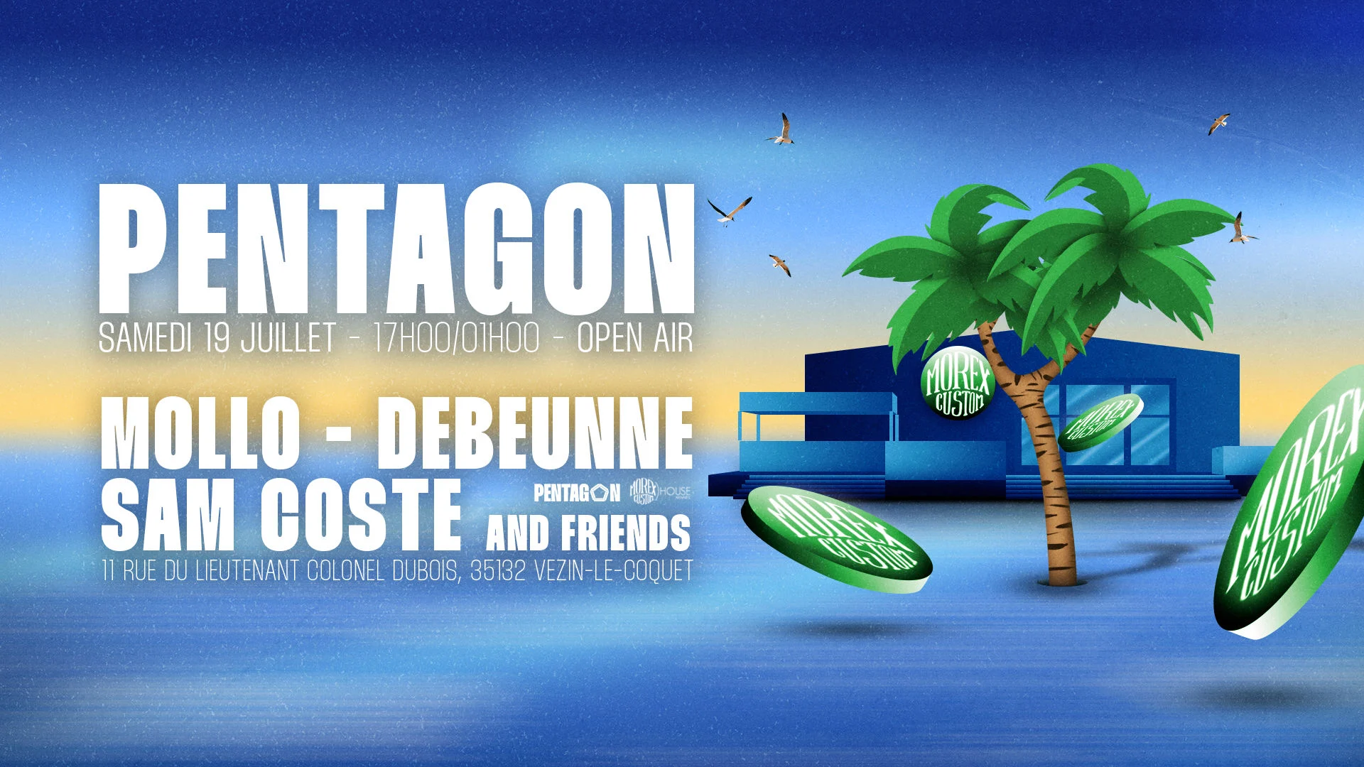 Pentagon X Morex (Open Air) : Pentagon Residents & Friends