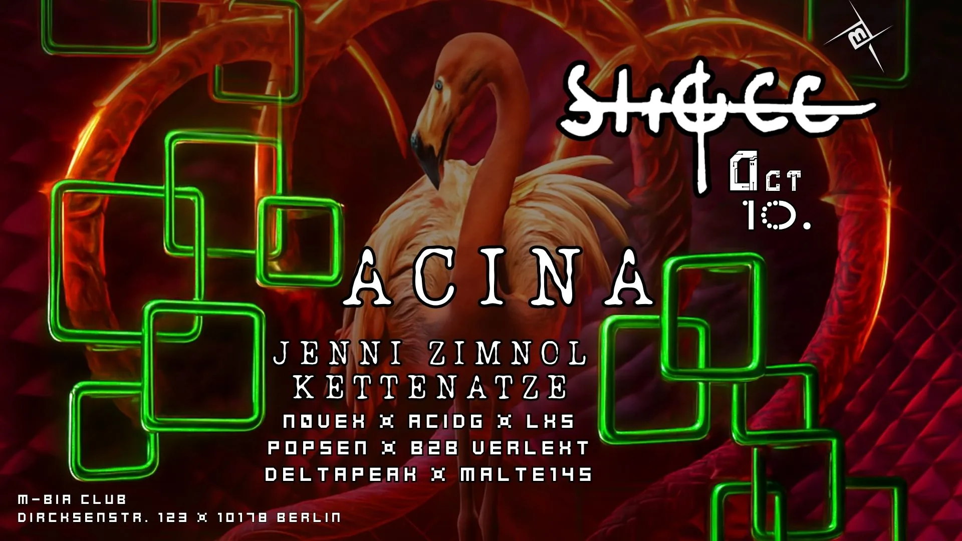 Shøcc W/ Acina, Jenni Zimnol, Kettenatze