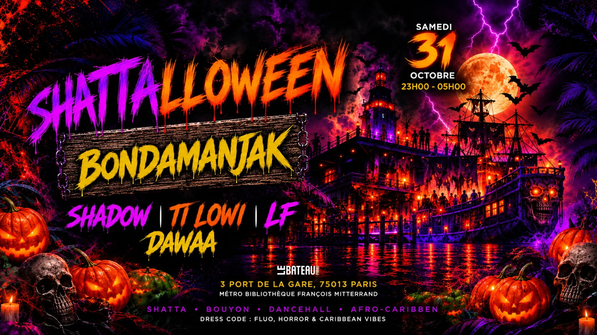 Shattalloween 🎃 Edition Bondamanjak 👻
