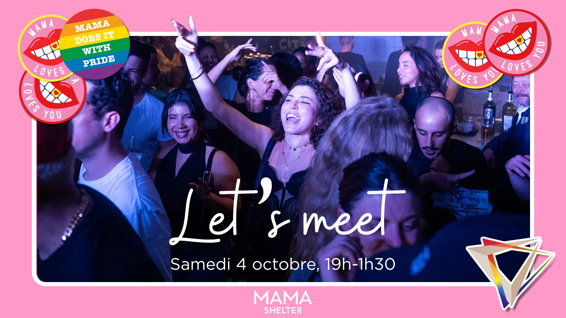 Let's Meet - Pink Party
