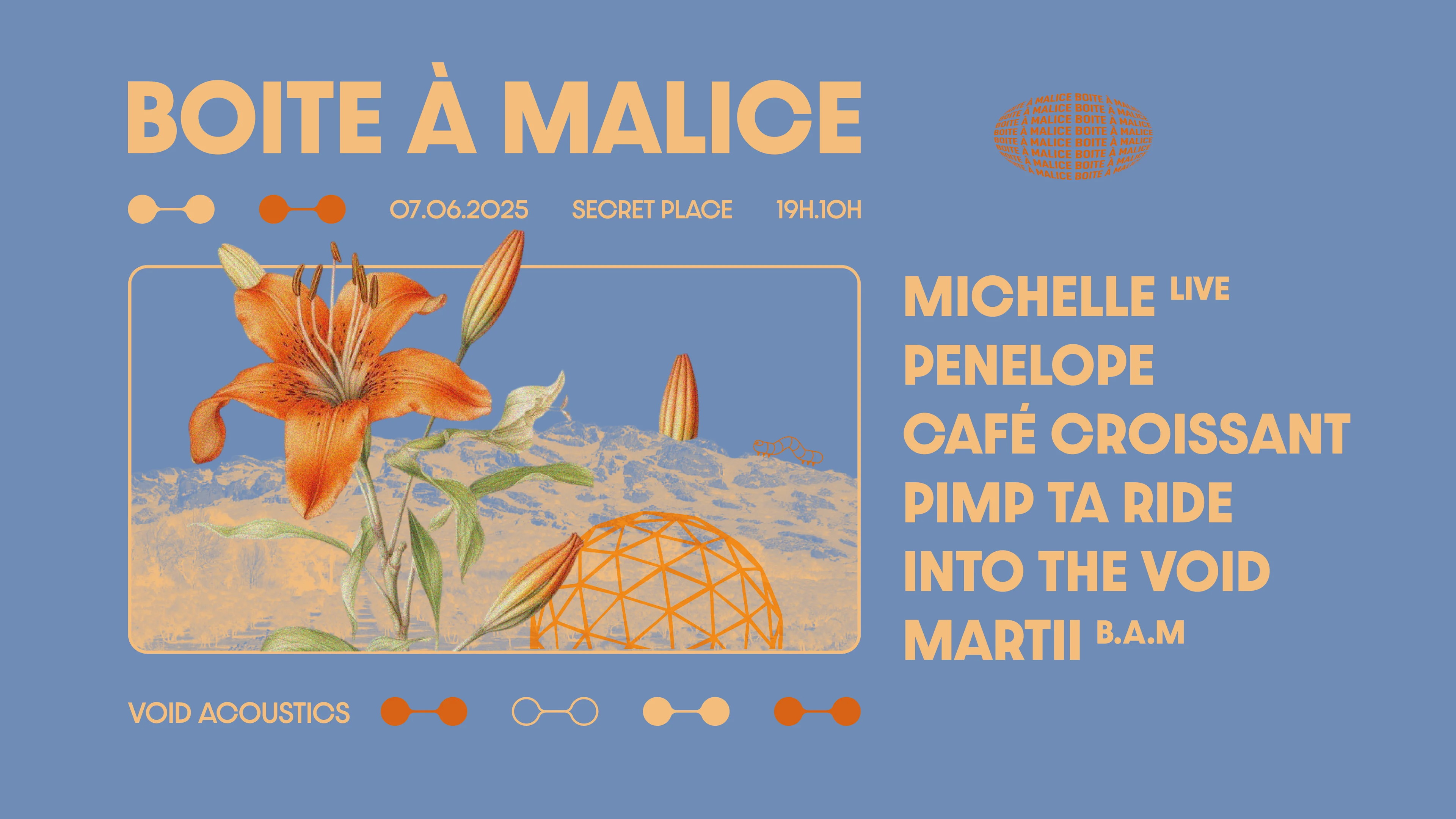 Boite A Malice : Michelle Live, Penelope, Pimp Ta Ride
