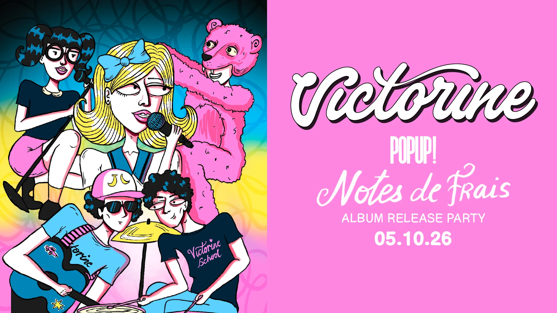 Victorine - Release Party 'notes De Frais'
