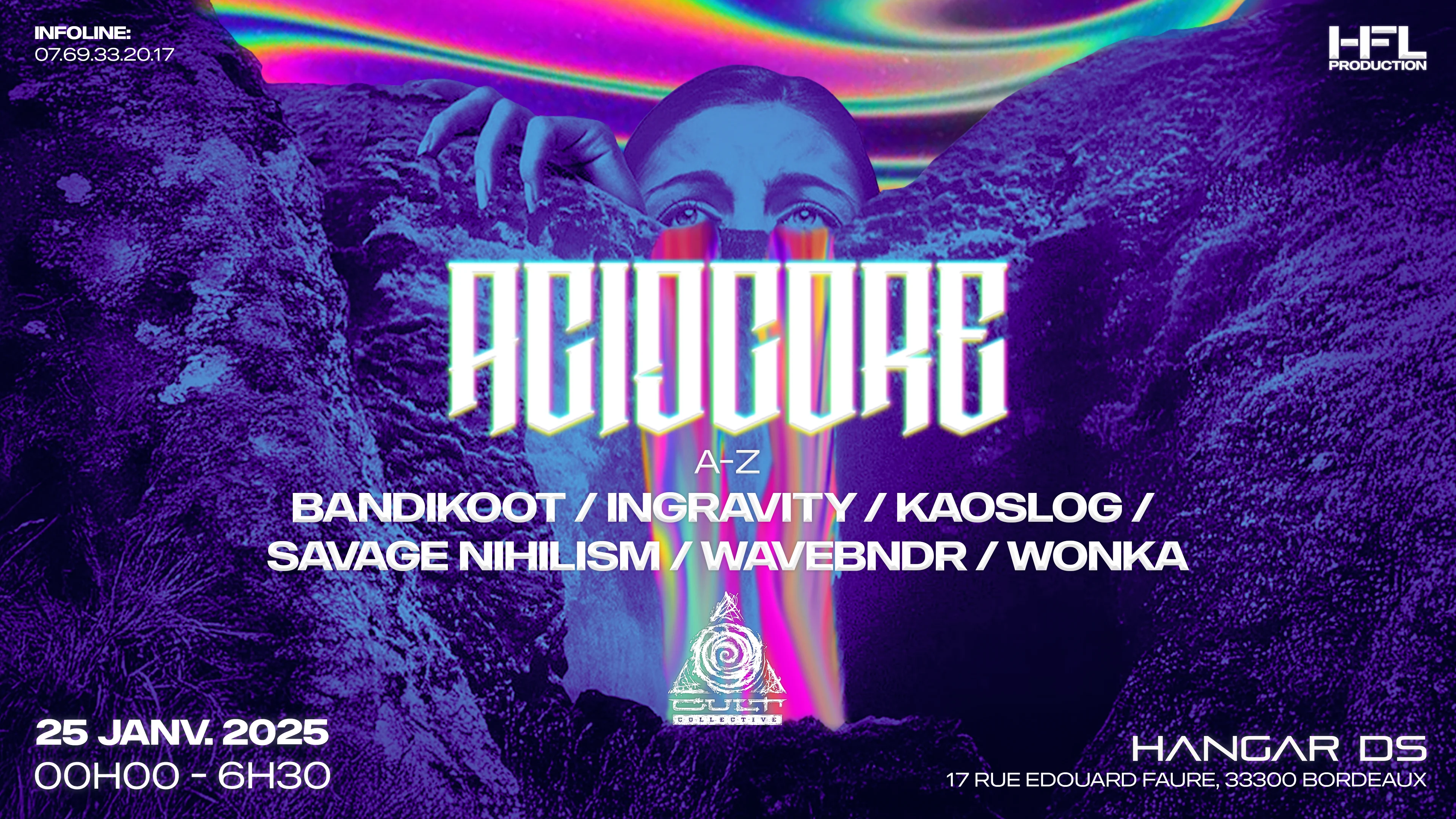 Acidcore X Cult Collective W/Bandikoot / Ingravity