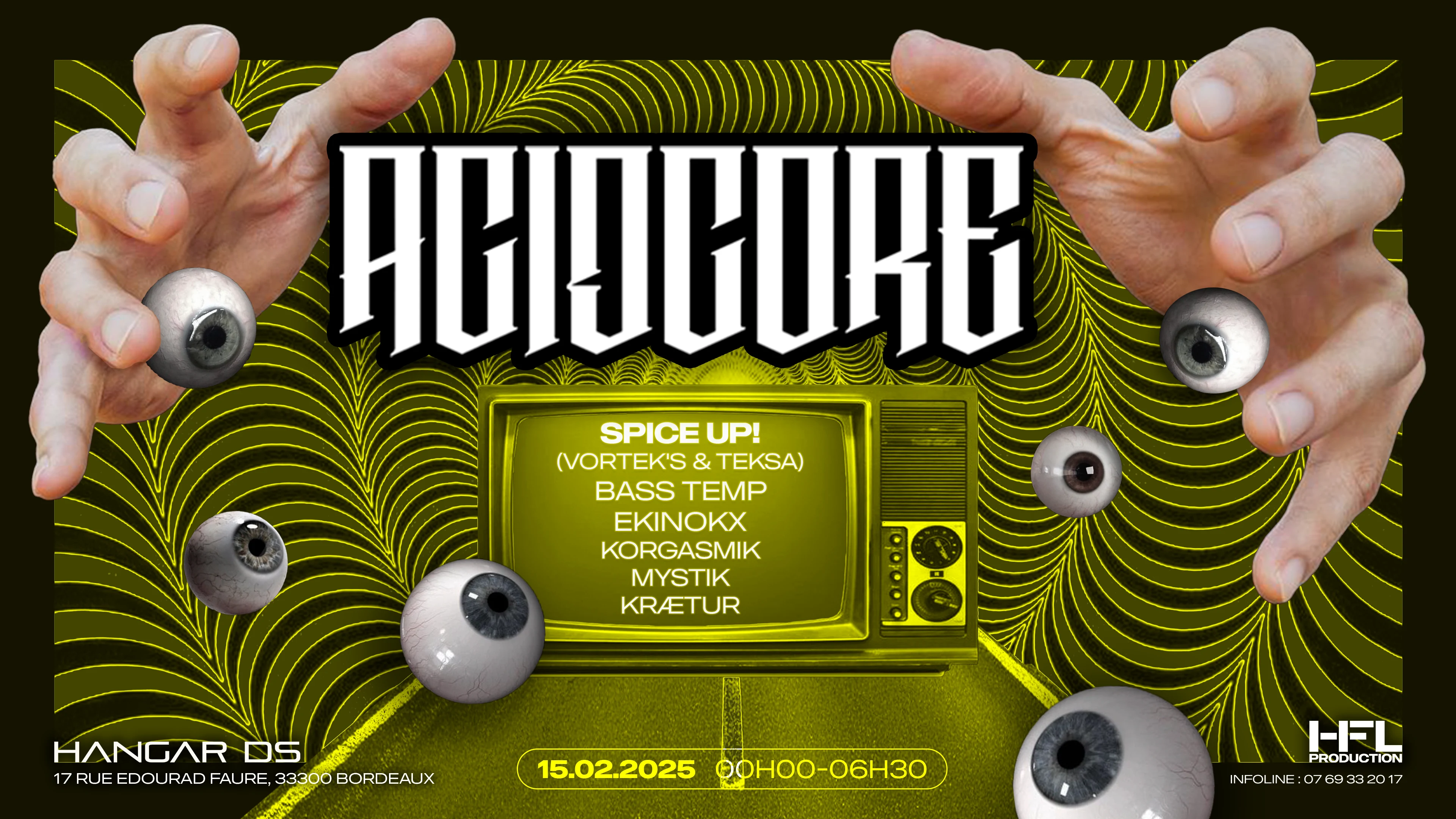Acidcore W/ Spice Up! ( Vortek’S & Teksa ) / Bass Temp ....