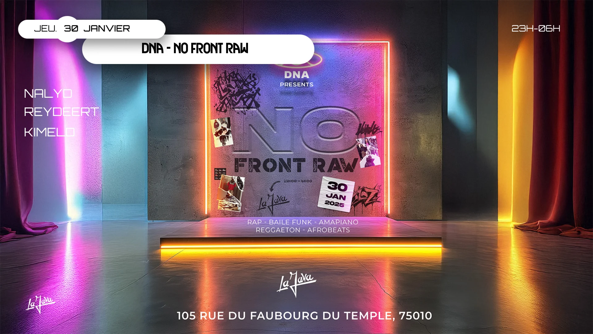 Dna - No Front Row Fashion Week Party At La Java