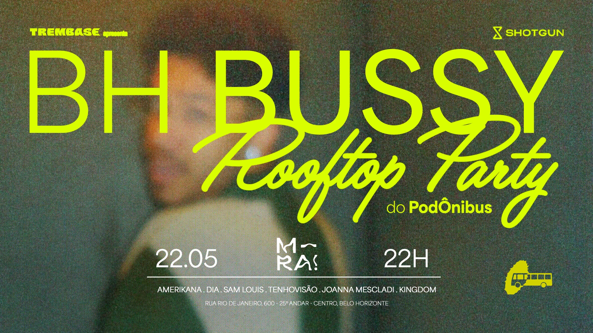 Bhbussy No Mira! Rooftop Party Do Podônibus