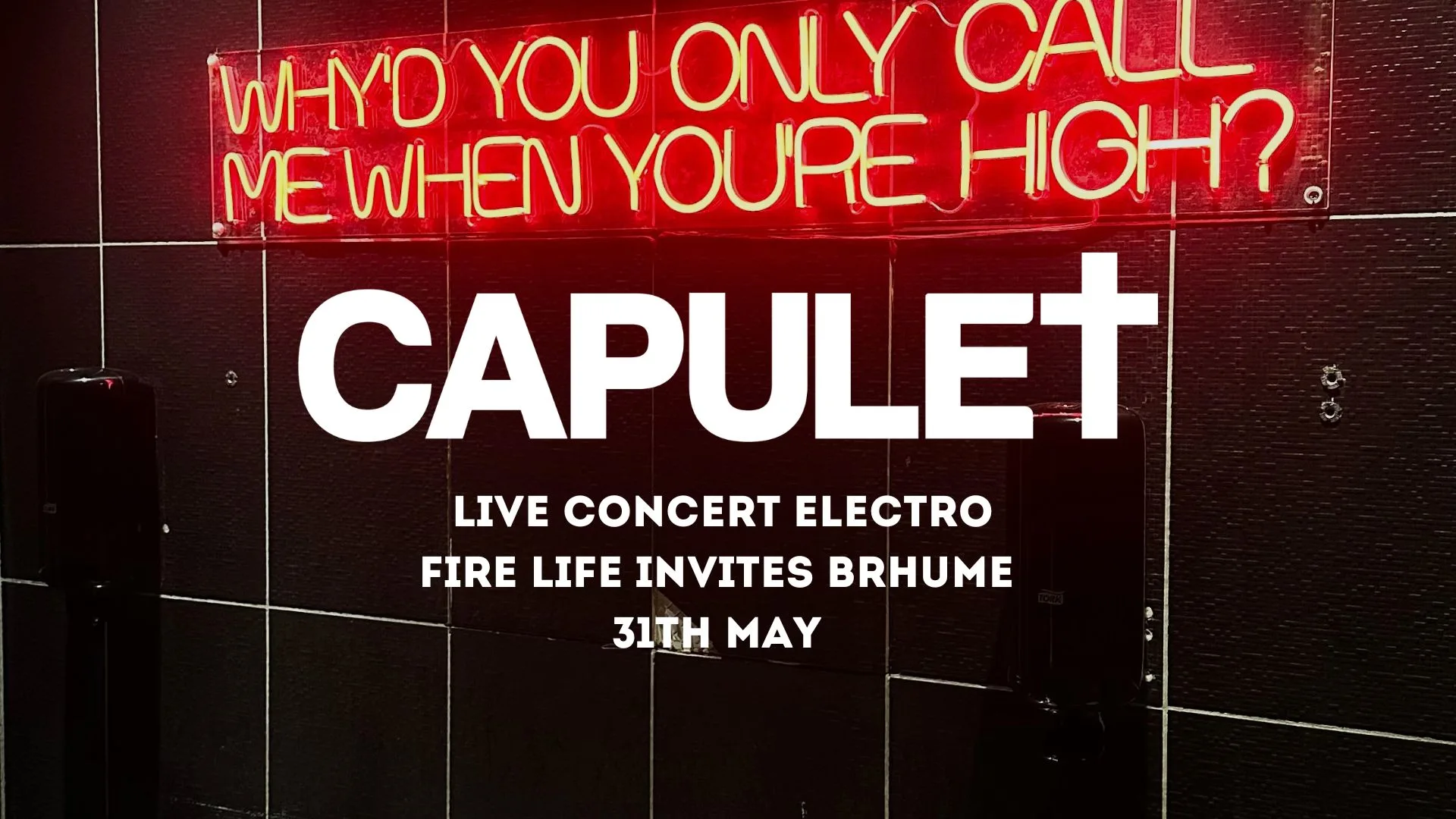 Live Concert Electro Capulet
