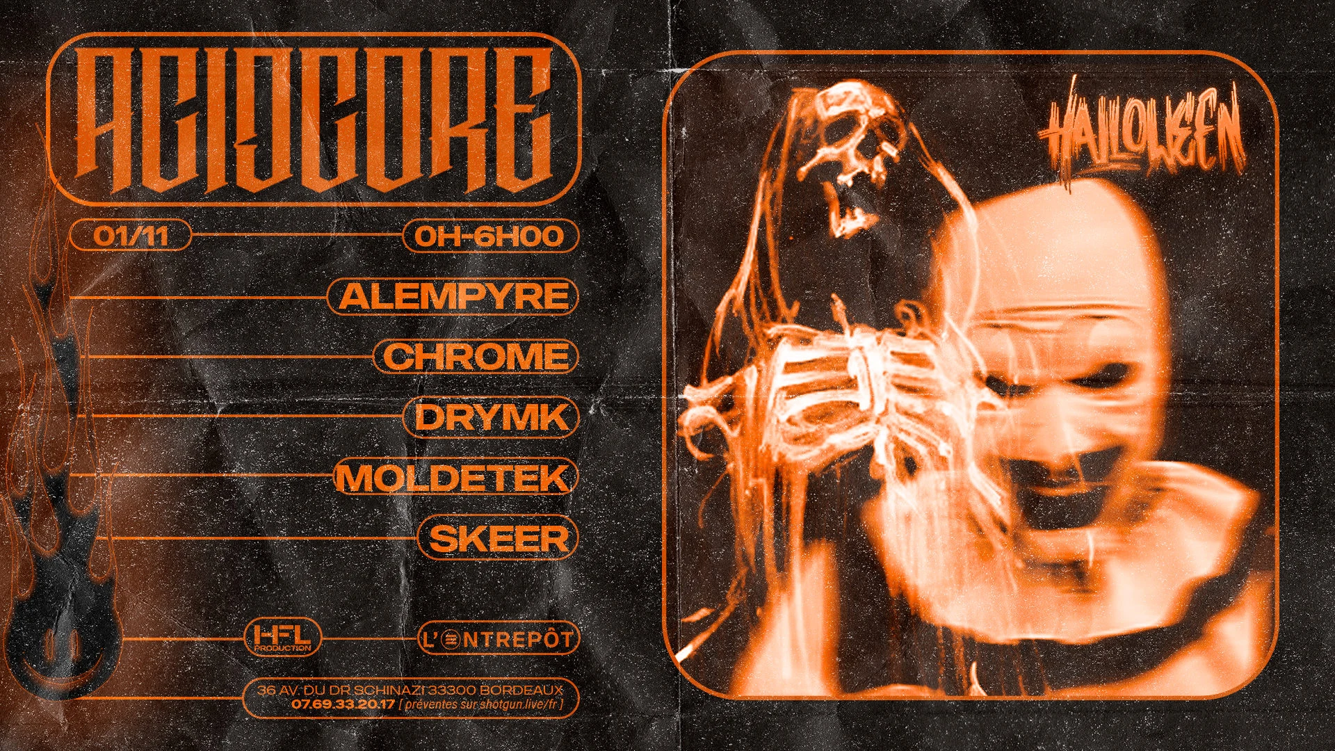Acidcore Halloween Edition W/ Alempyre / Chrome / Drymk ...